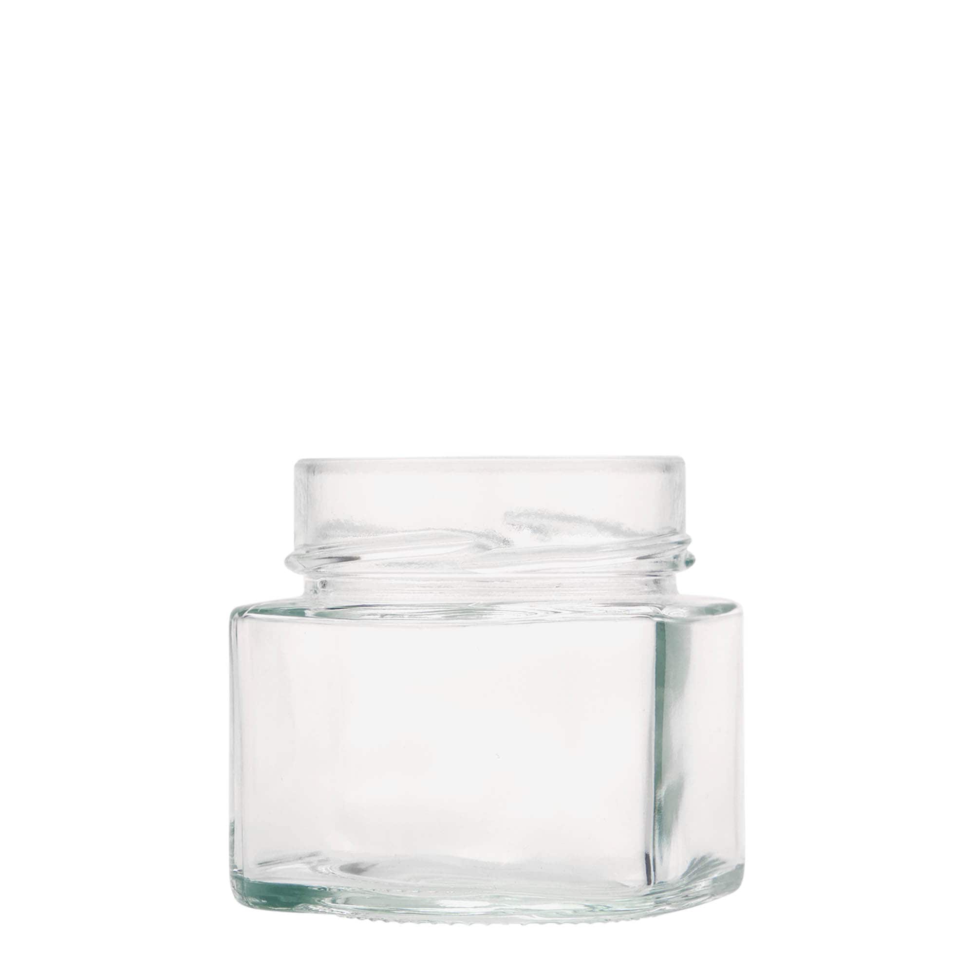 212 ml firkantet glas 'Kimba', åbning: ekstra dyb twist-off (EDTO 70) 212 ml firkantet glas 'Kimba', åbning: ekstra dyb twist-off (EDTO 70)