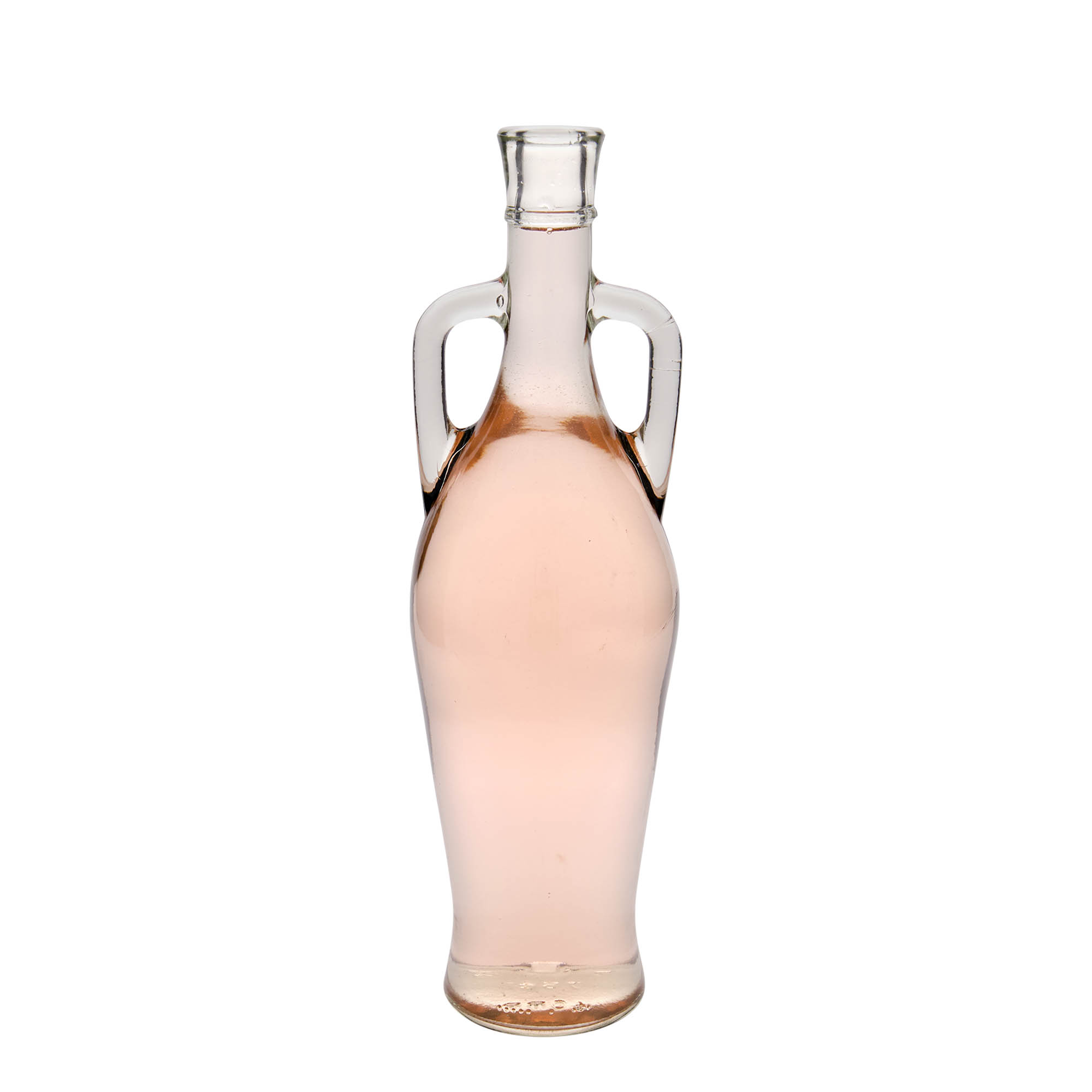 750 ml glasflaske 'Amphore', munding: kork