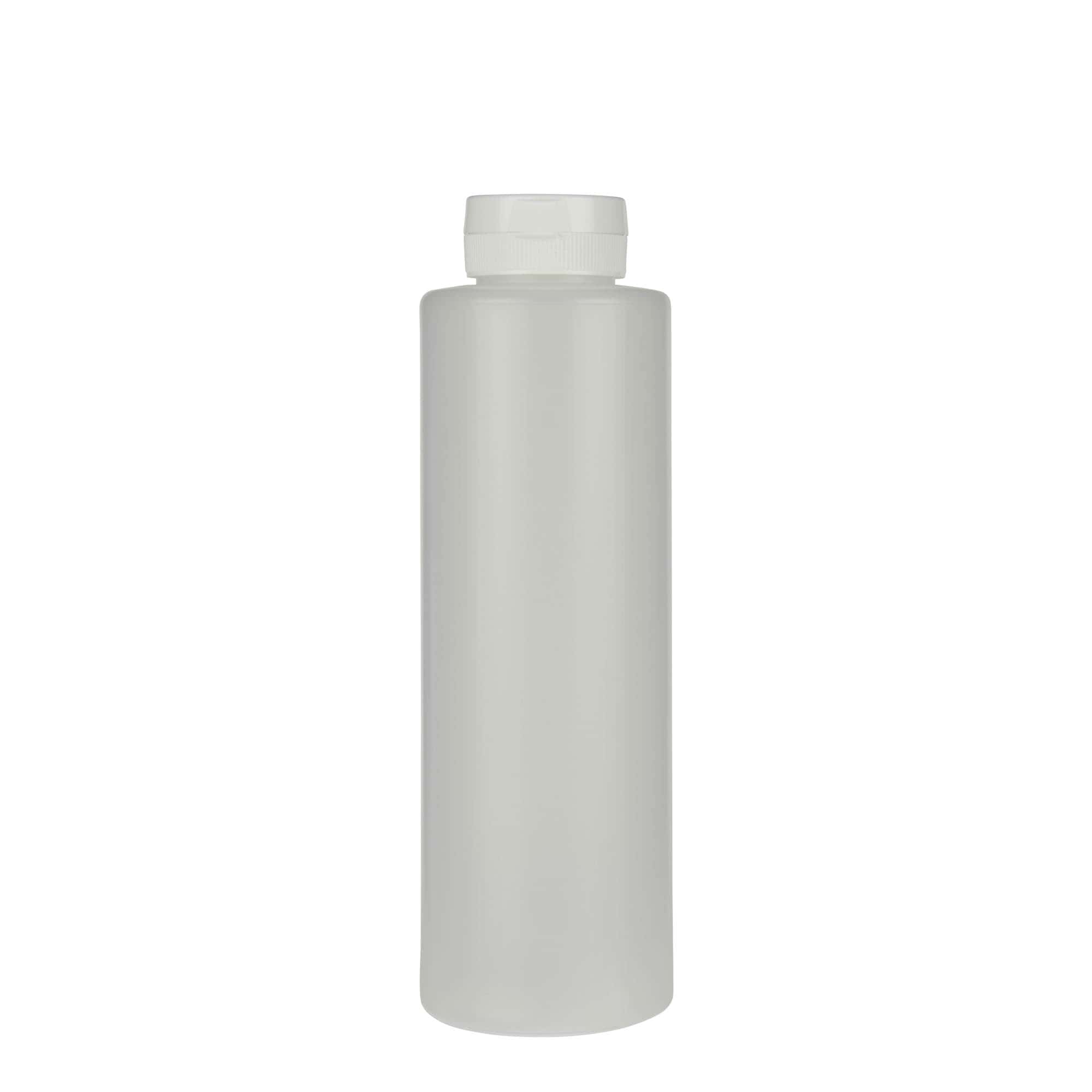 500 ml sauceflaske, LDPE-plast, natur, åbning: 38/400