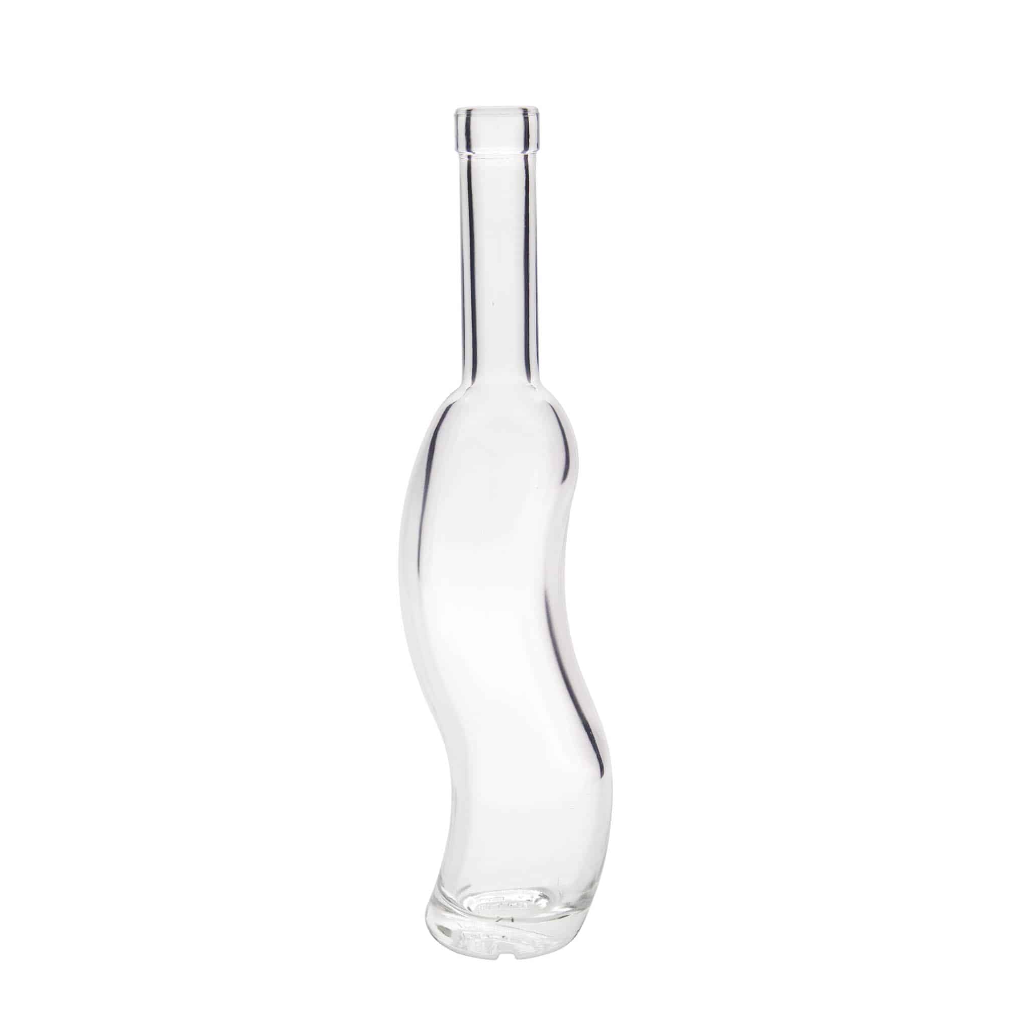 350 ml glasflaske »La-Ola«, halvrund, åbning: kork