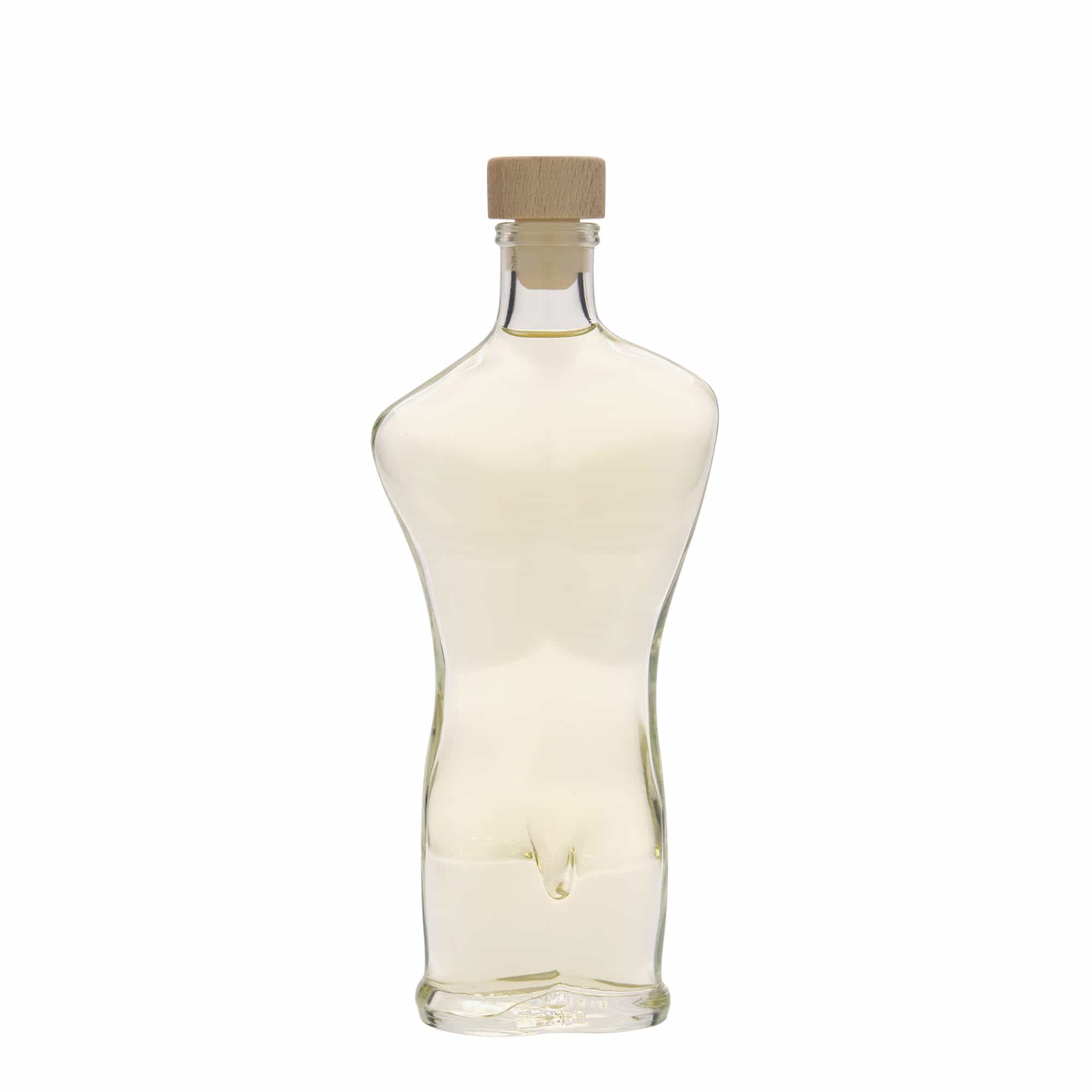 200 ml glasflaske »Adam«, åbning: kork