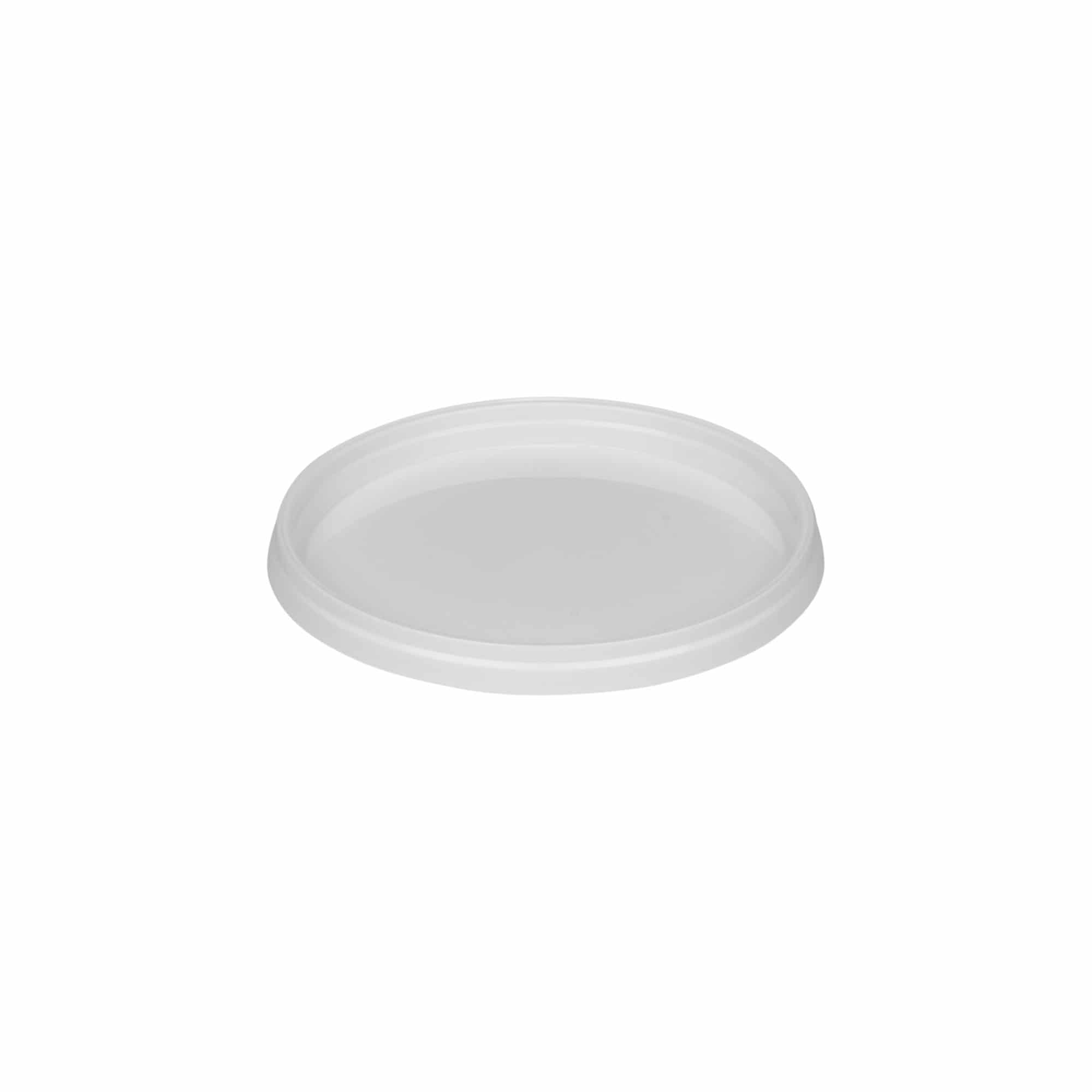 Låg til 0,6 l spande, PP-plast, hvid