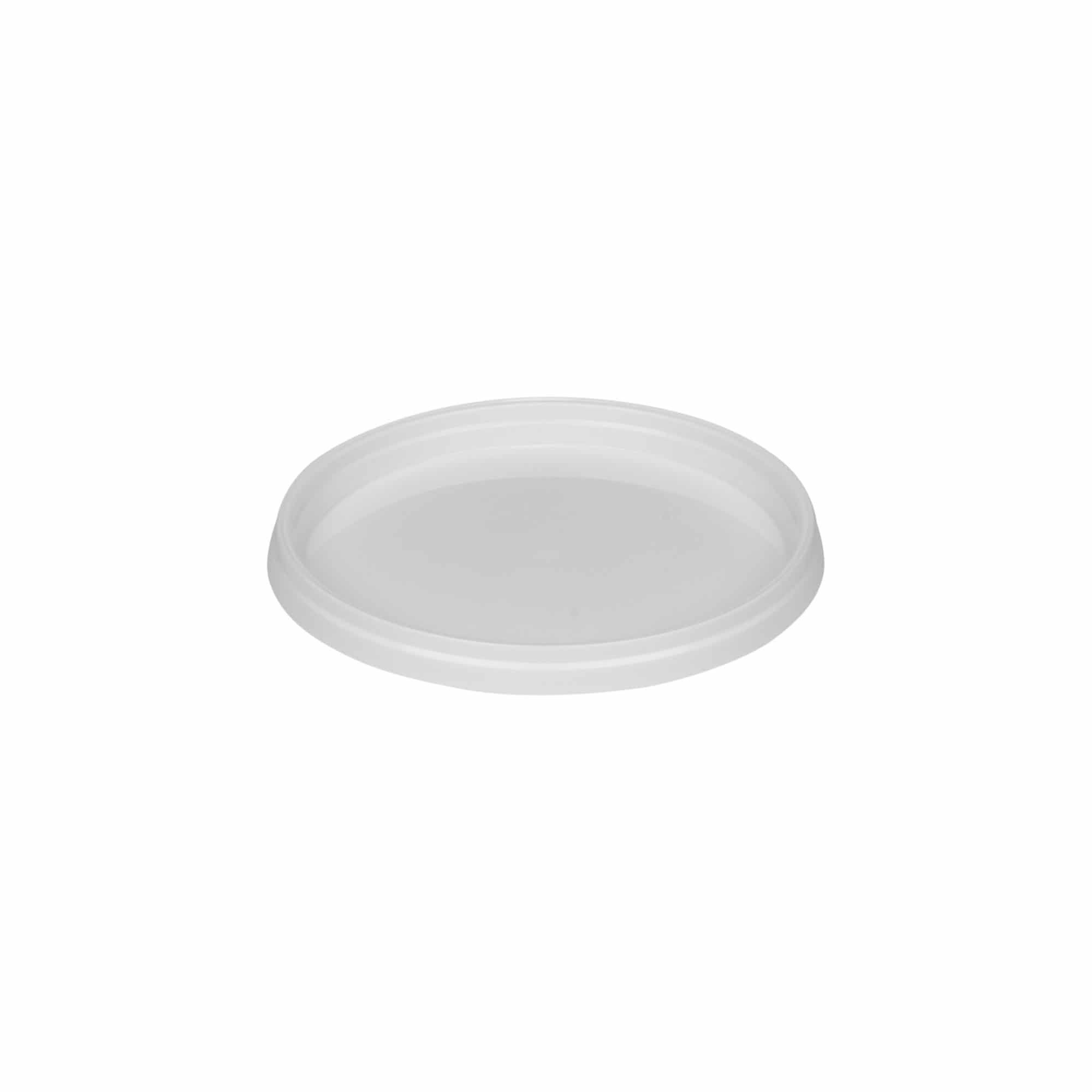 Låg til 0,6 l spand, PP-plast, hvid