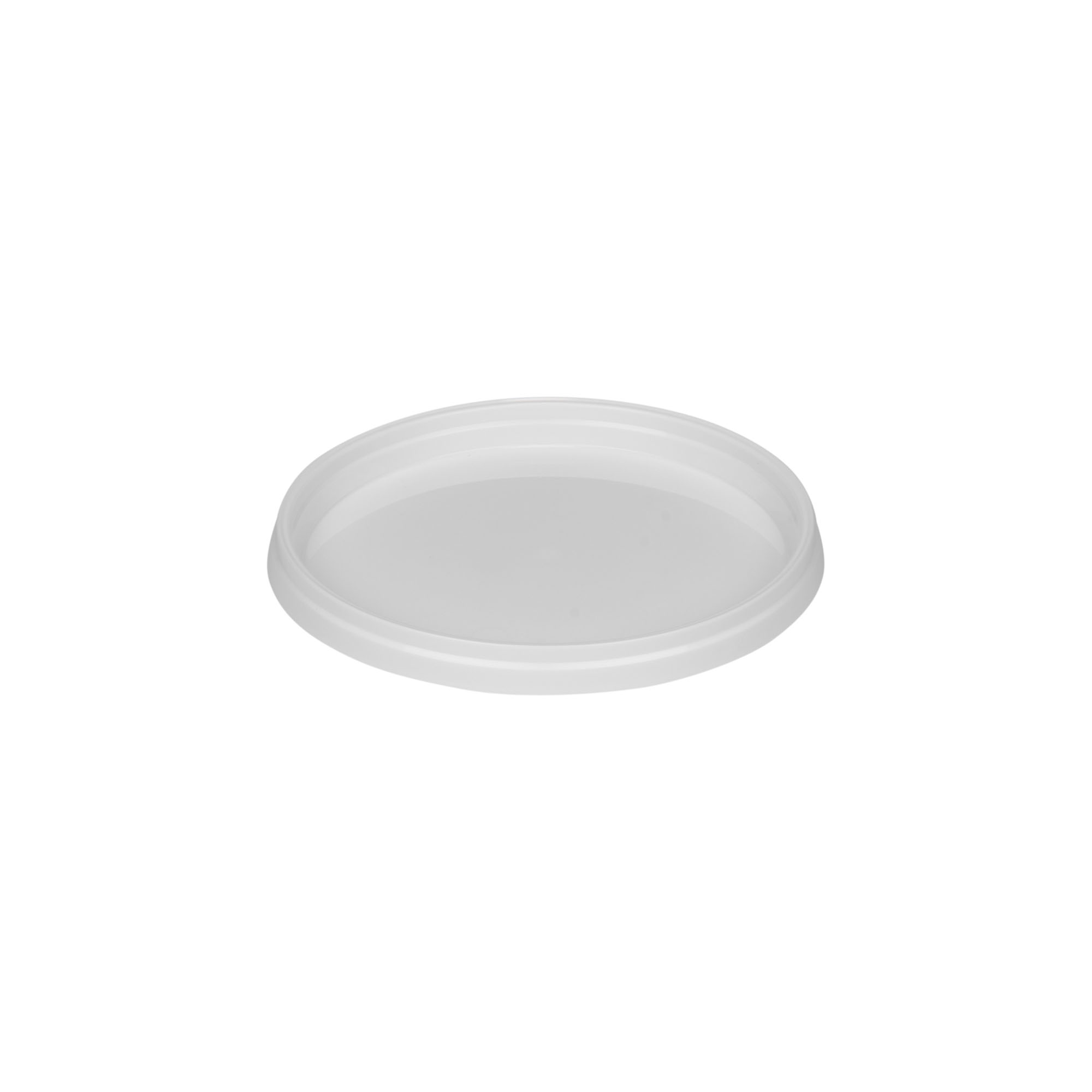 Låg til 0,6 l spand, PP-plast, hvid Låg til 0,6 l spand, PP-plast, hvid
