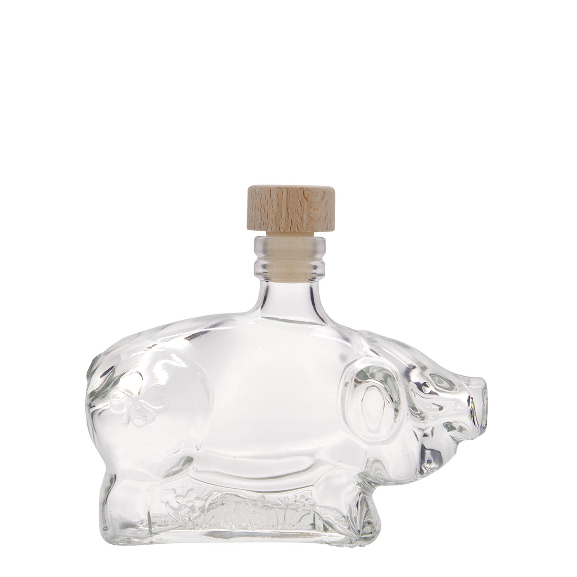 200 ml glasflaske 'Lykkesvin', åbning: kork 200 ml glasflaske 'Lykkesvin', åbning: kork
