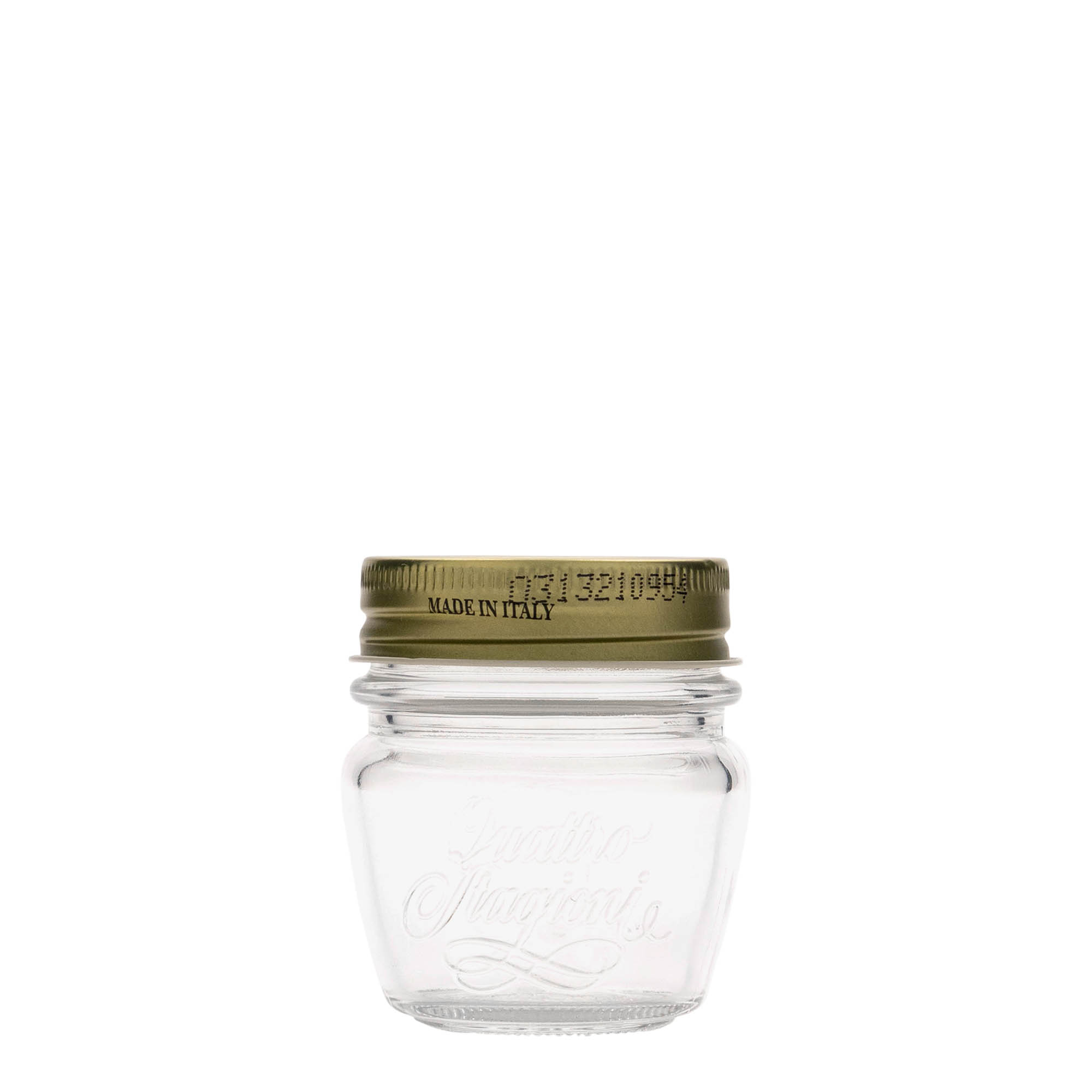 80 ml smykkeglas 'Quattro Stagioni', åbning: skruelåg