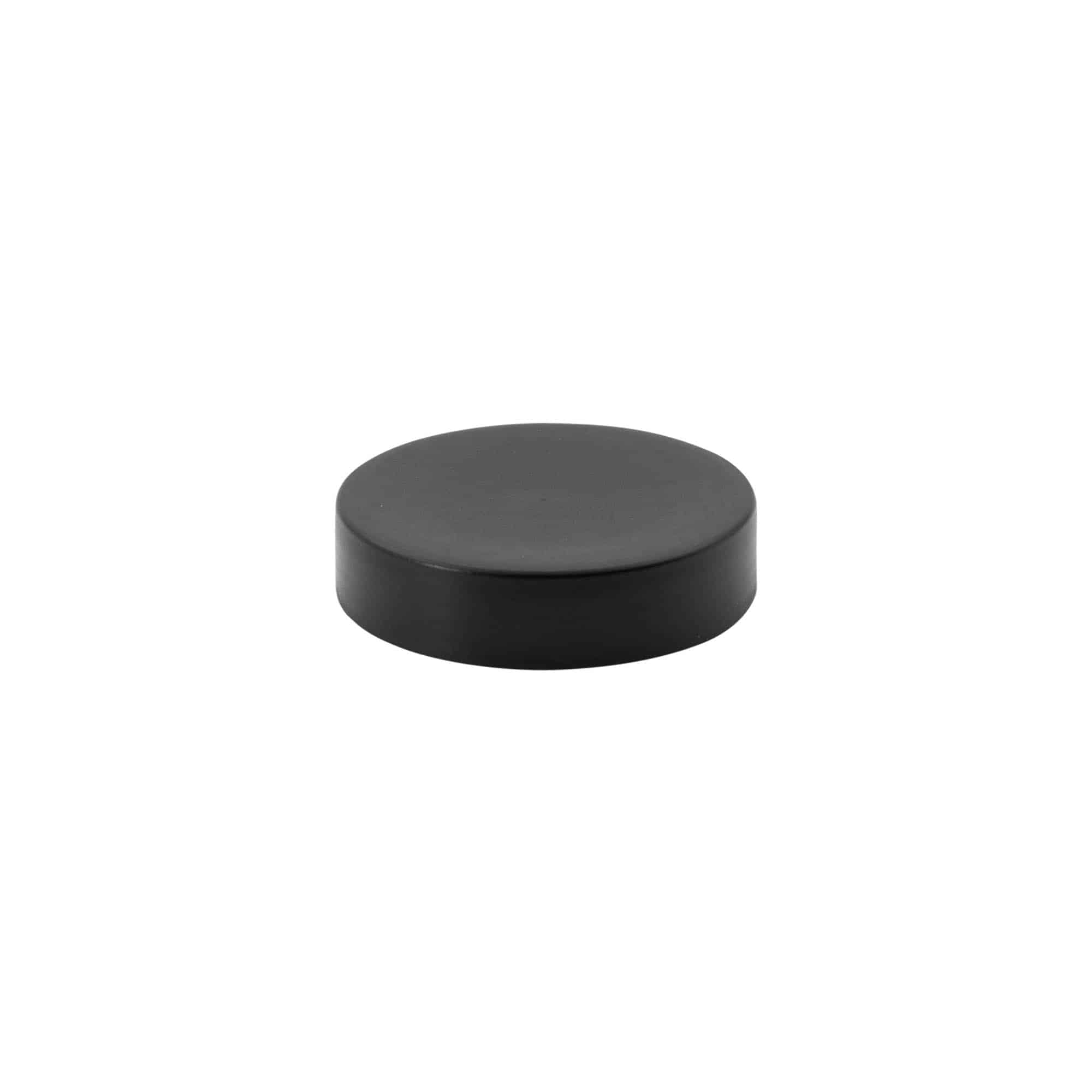 Skruelåg til 50 ml 'Antonella', PP-plast, sort Skruelåg til 50 ml 'Antonella', PP-plast, sort