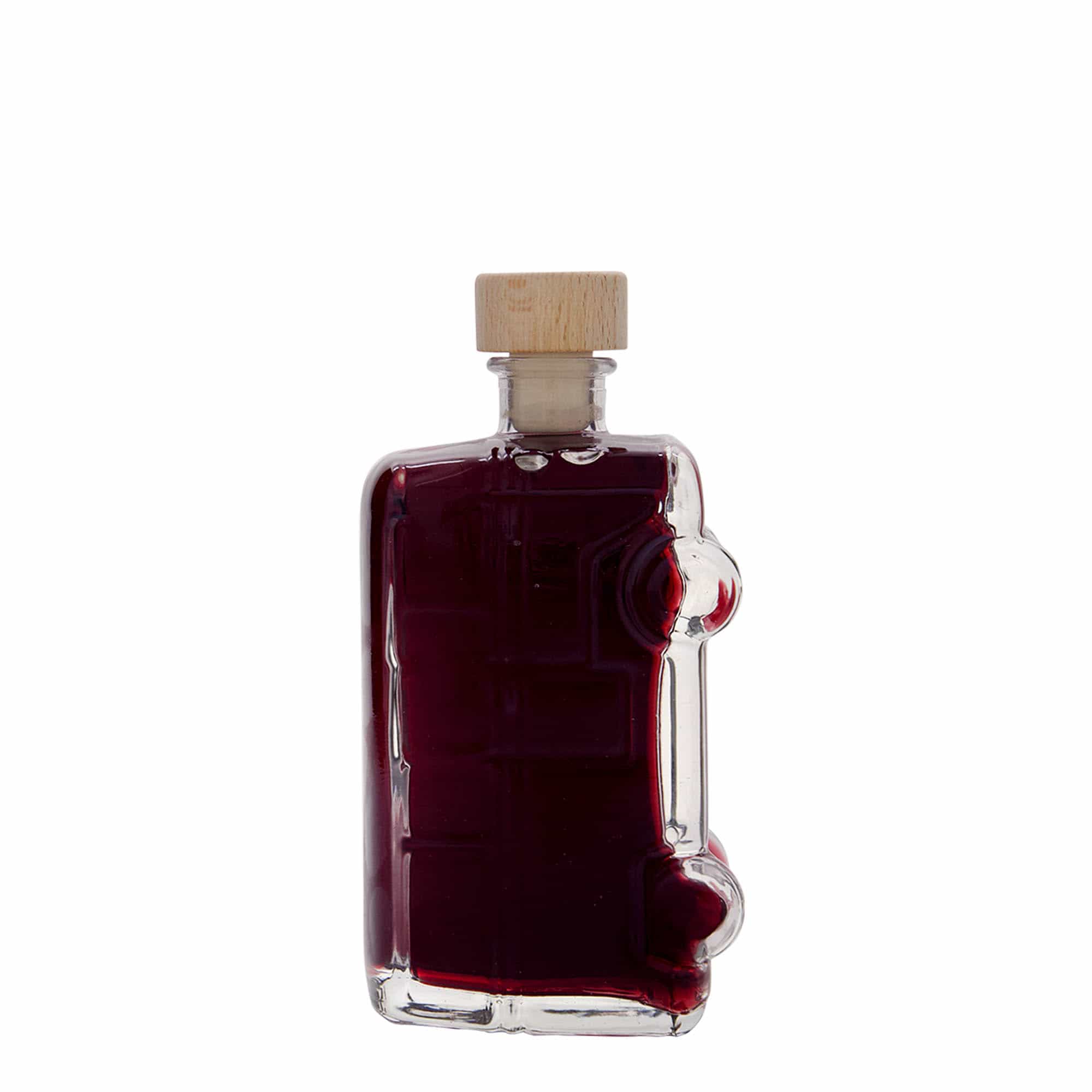 200 ml glasflaske 'Bulli', åbning: kork
