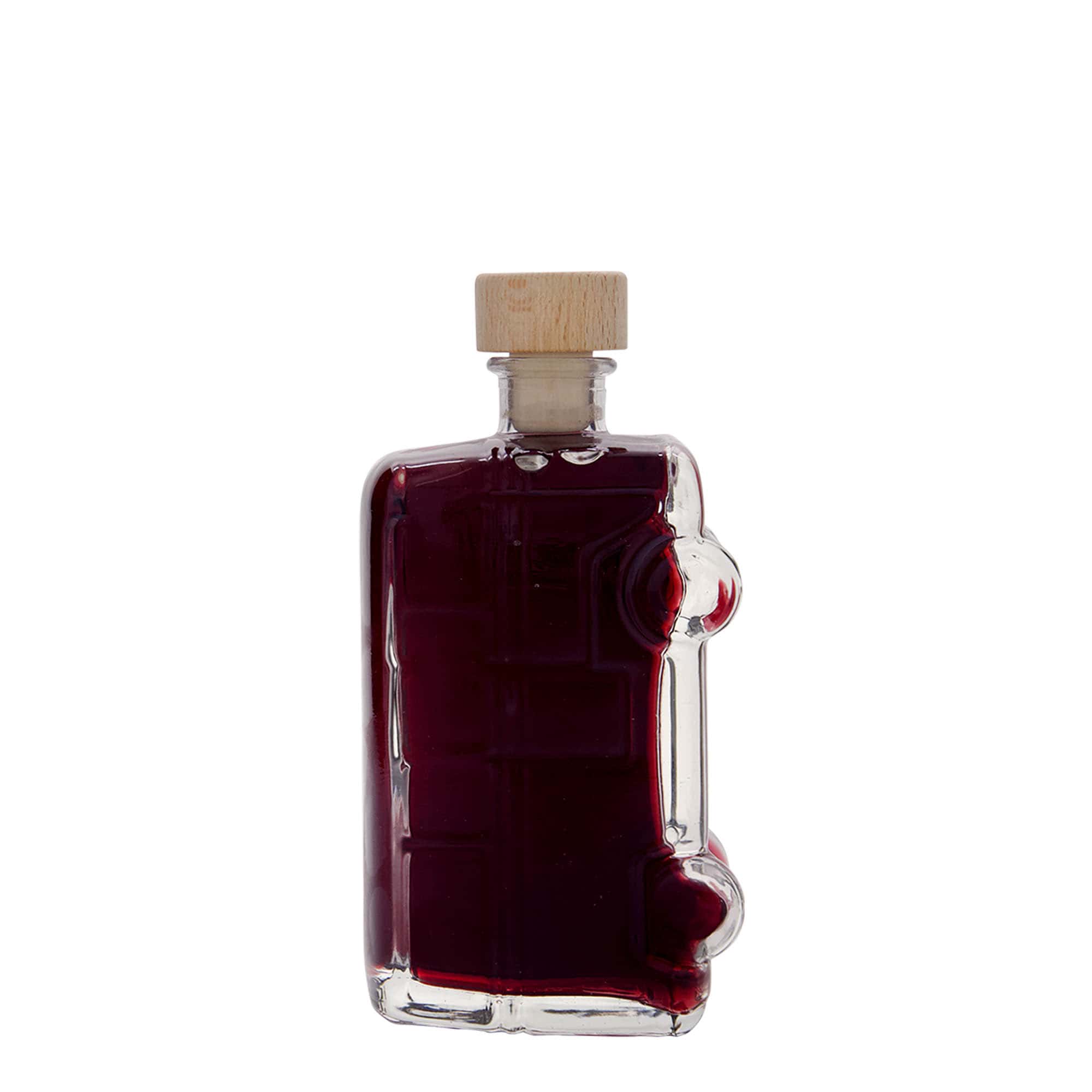 200 ml glasflaske 'Bulli', åbning: kork