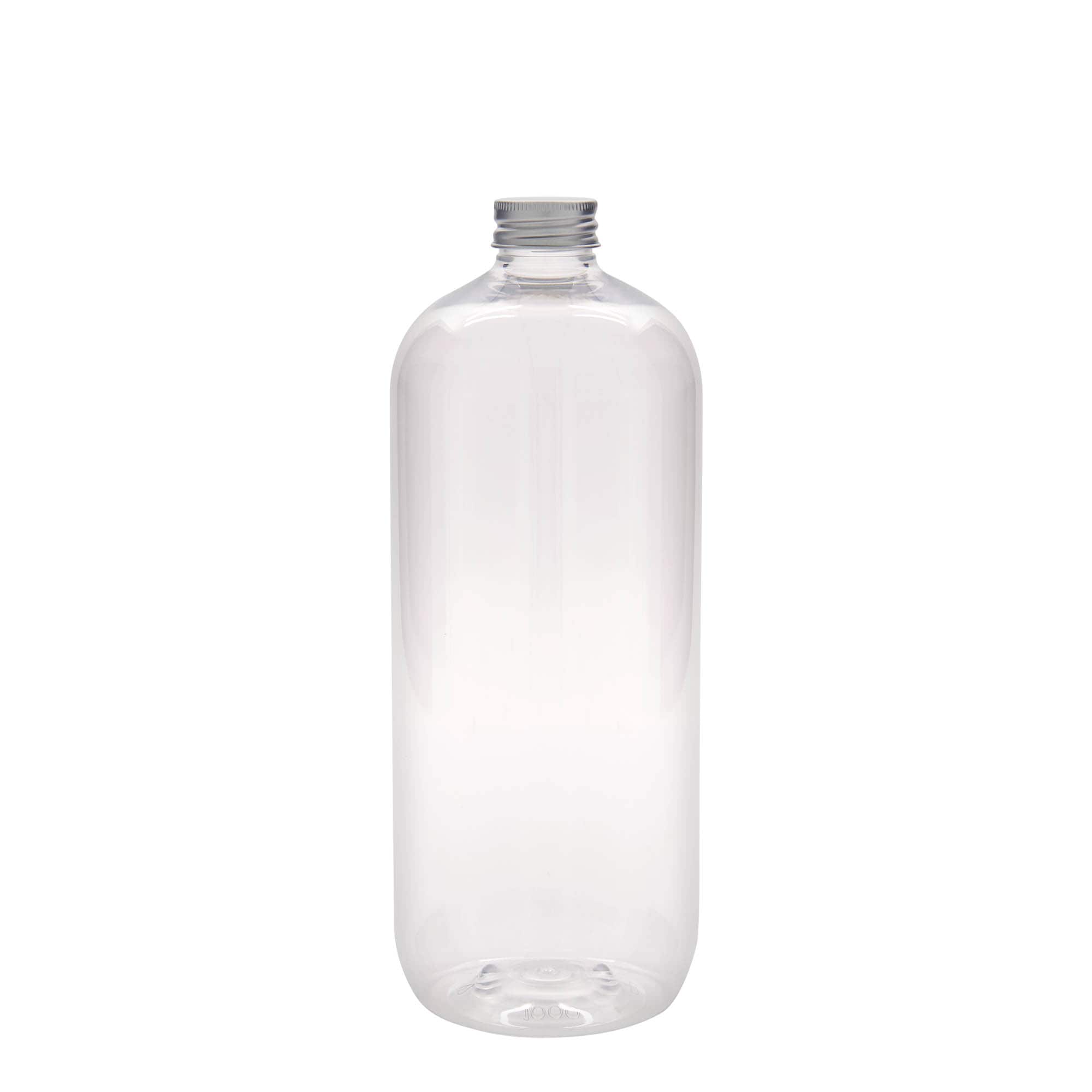 1.000 ml PET-flaske »Boston«, plastik, munding: 28/410