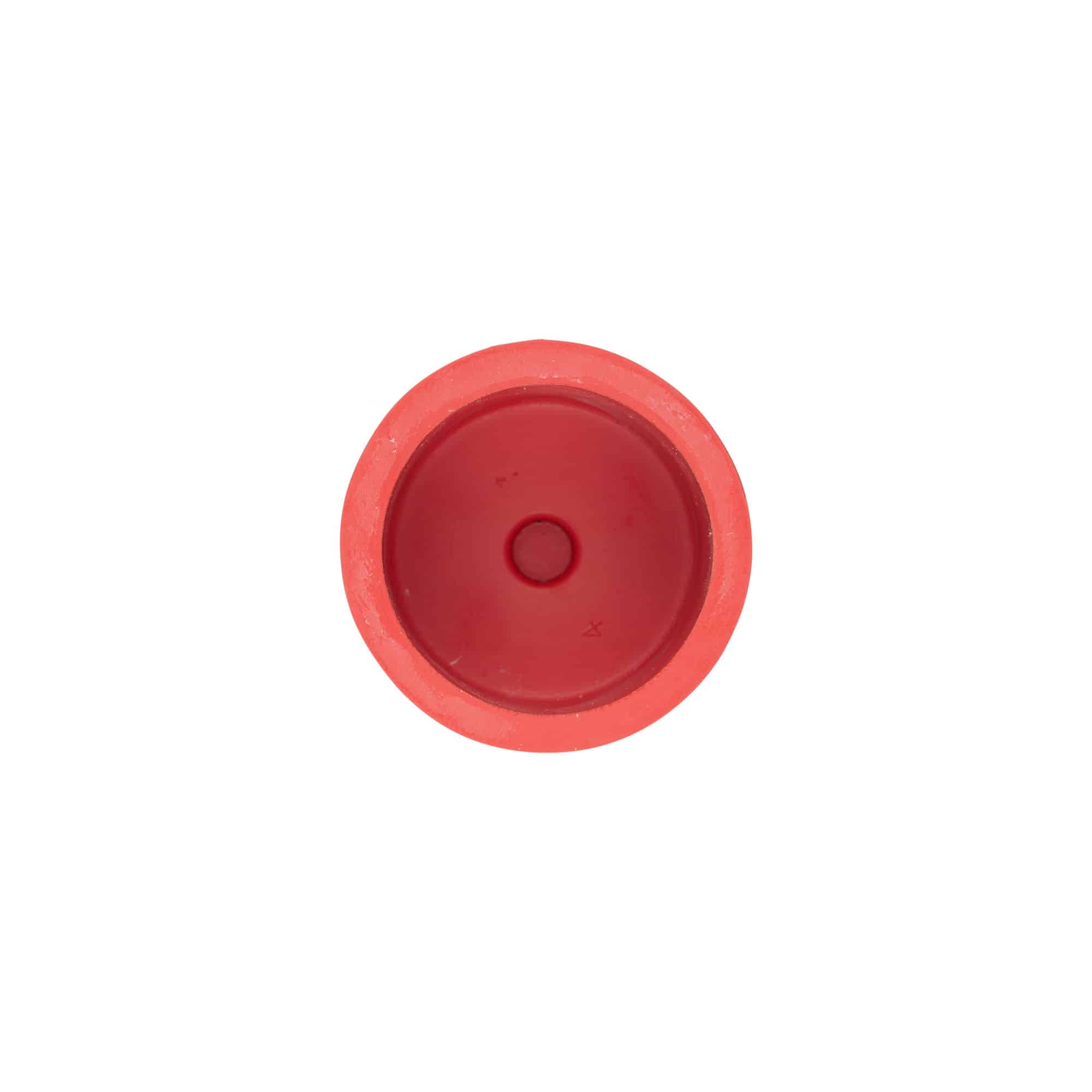 Mosthætte type 4, gummi, rød