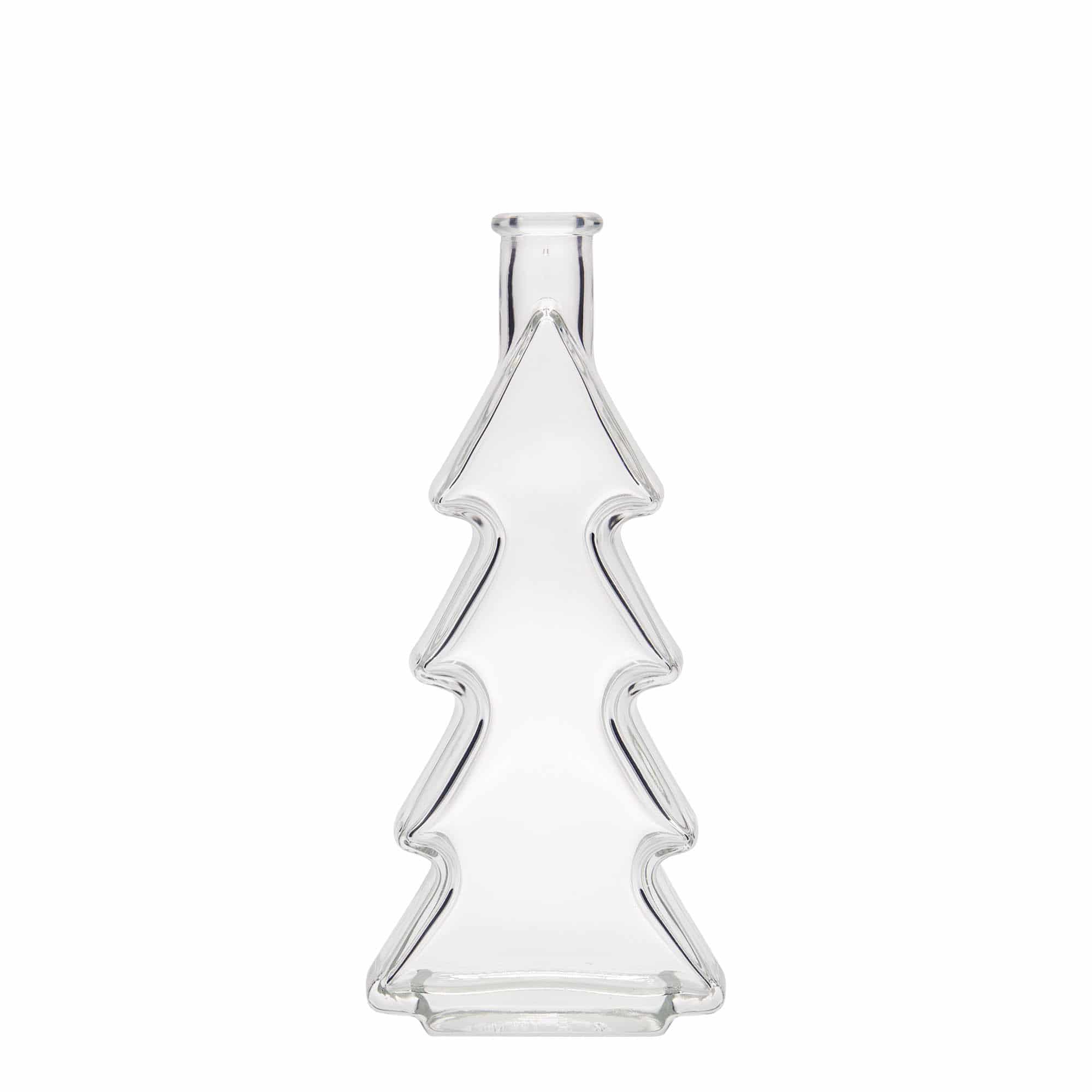 200 ml glasflaske »Juletræ«, åbning: Kork