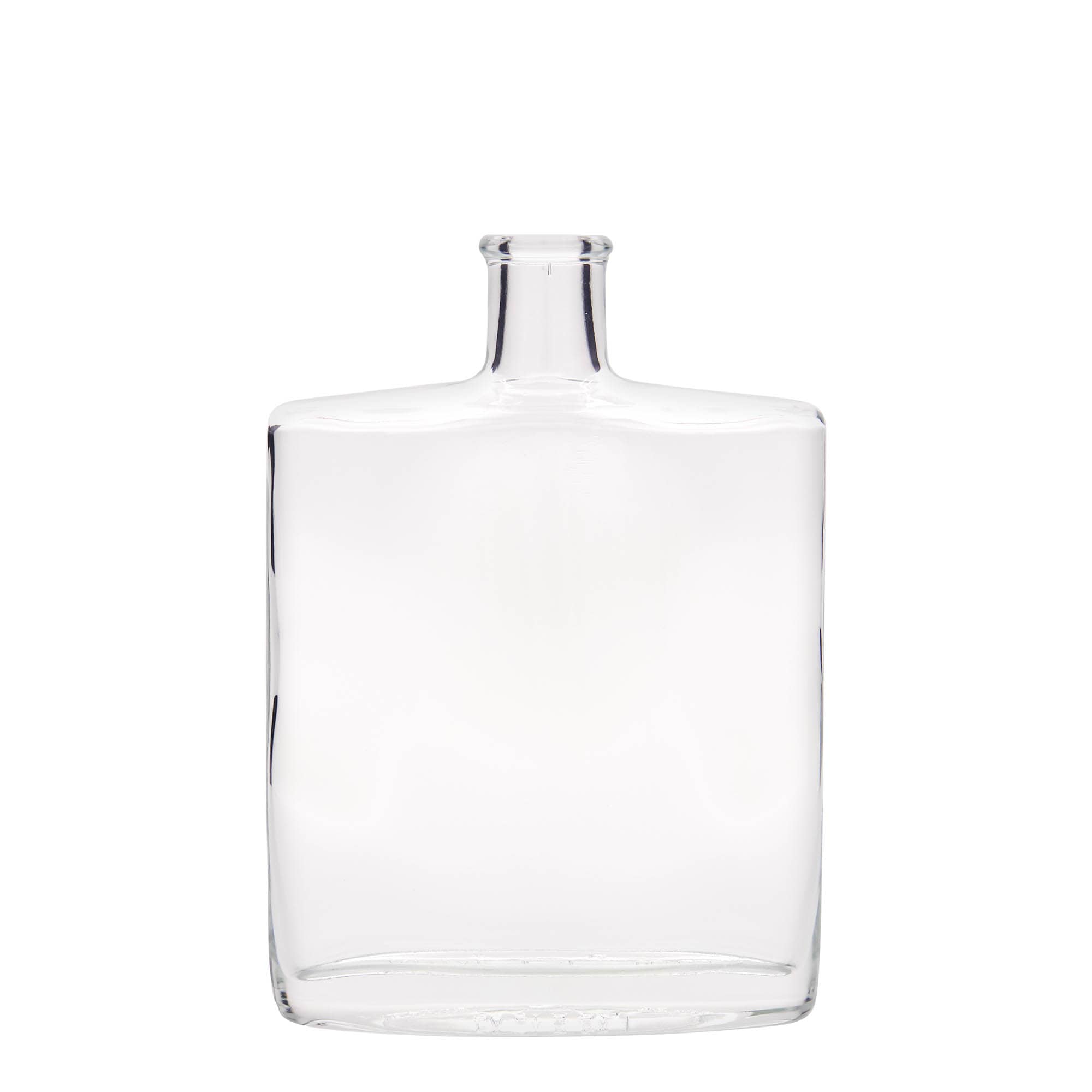 500 ml glasflaske 'Zorbas', oval, åbning: Kork 500 ml glasflaske 'Zorbas', oval, åbning: Kork