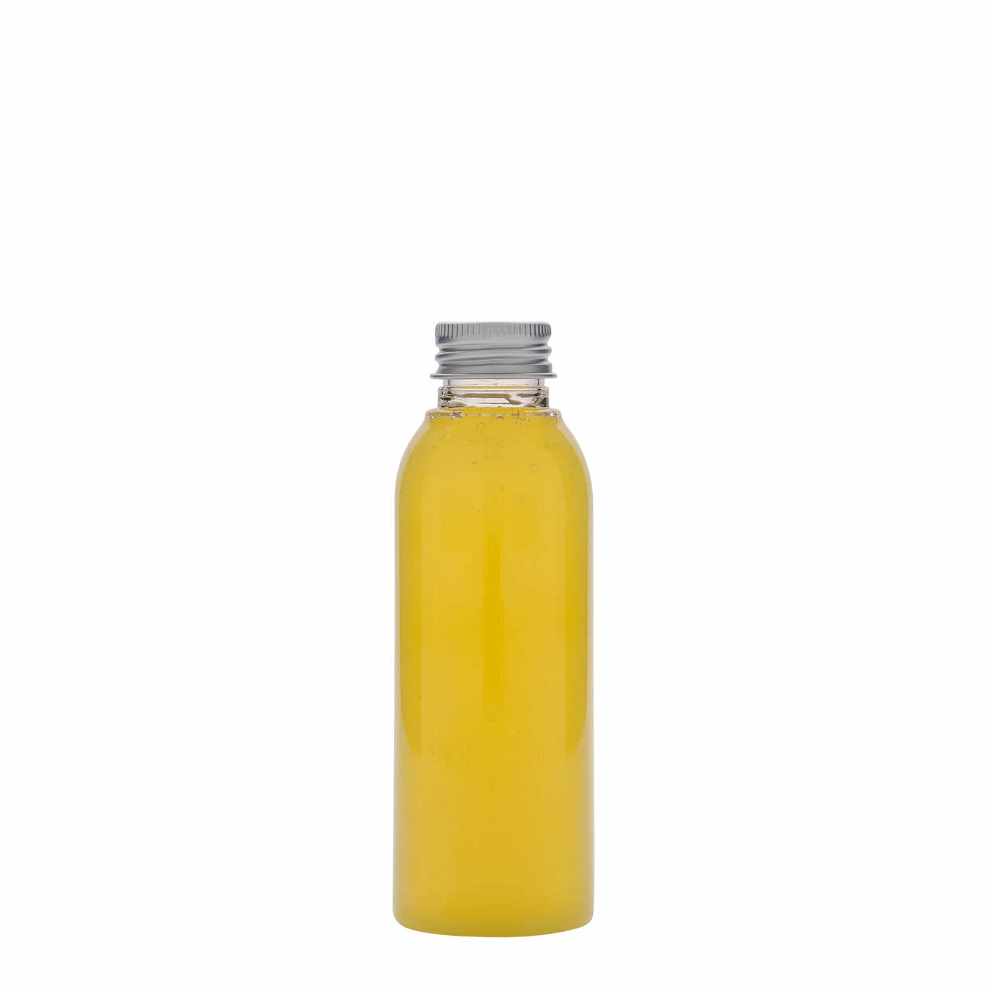 125 ml PET-flaske »Pegasus«, plastik, munding: 24/410