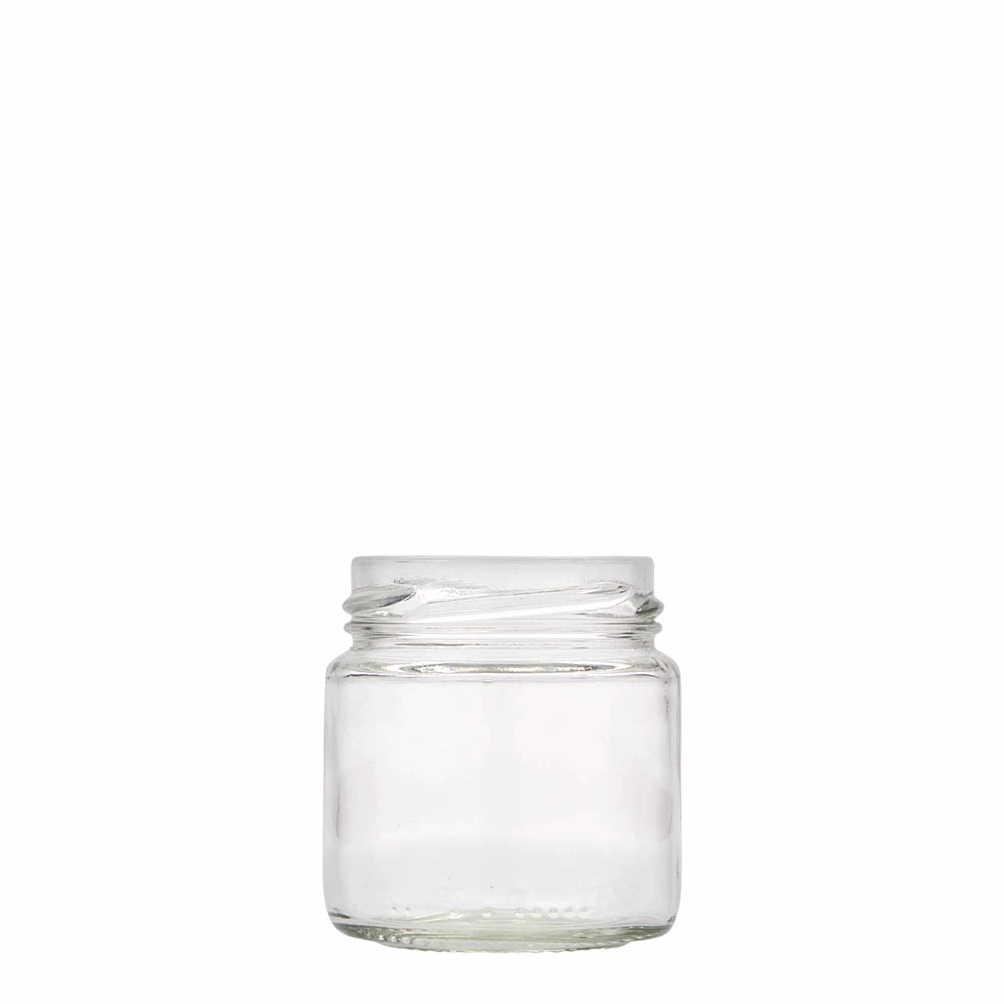 106 ml rundt glas, åbning: Twist-off (TO 53) 106 ml rundt glas, åbning: Twist-off (TO 53)