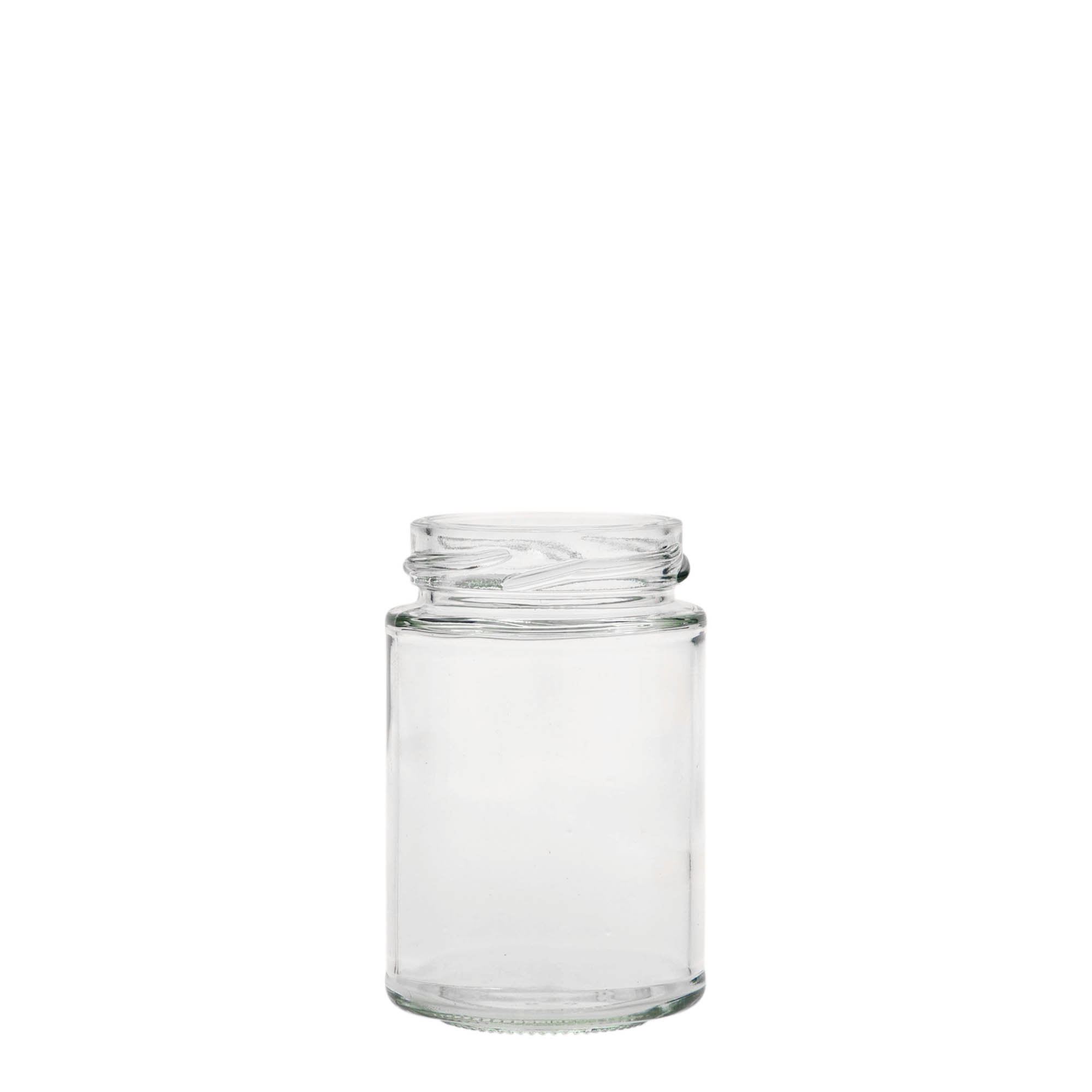 110 ml rundt glas, åbning: Twist-Off (TO 48)