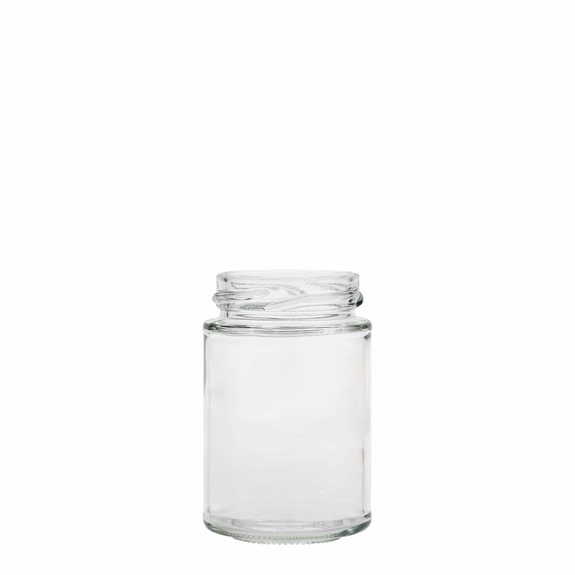 110 ml rundt glas, åbning: Twist-Off (TO 48)