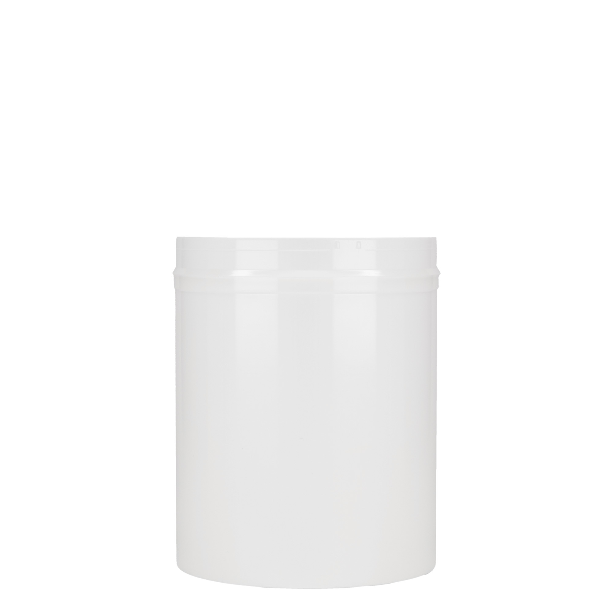 1.240 ml dispenserflaske 'Securibox', PP-plast, hvid, åbning: Skruelåg