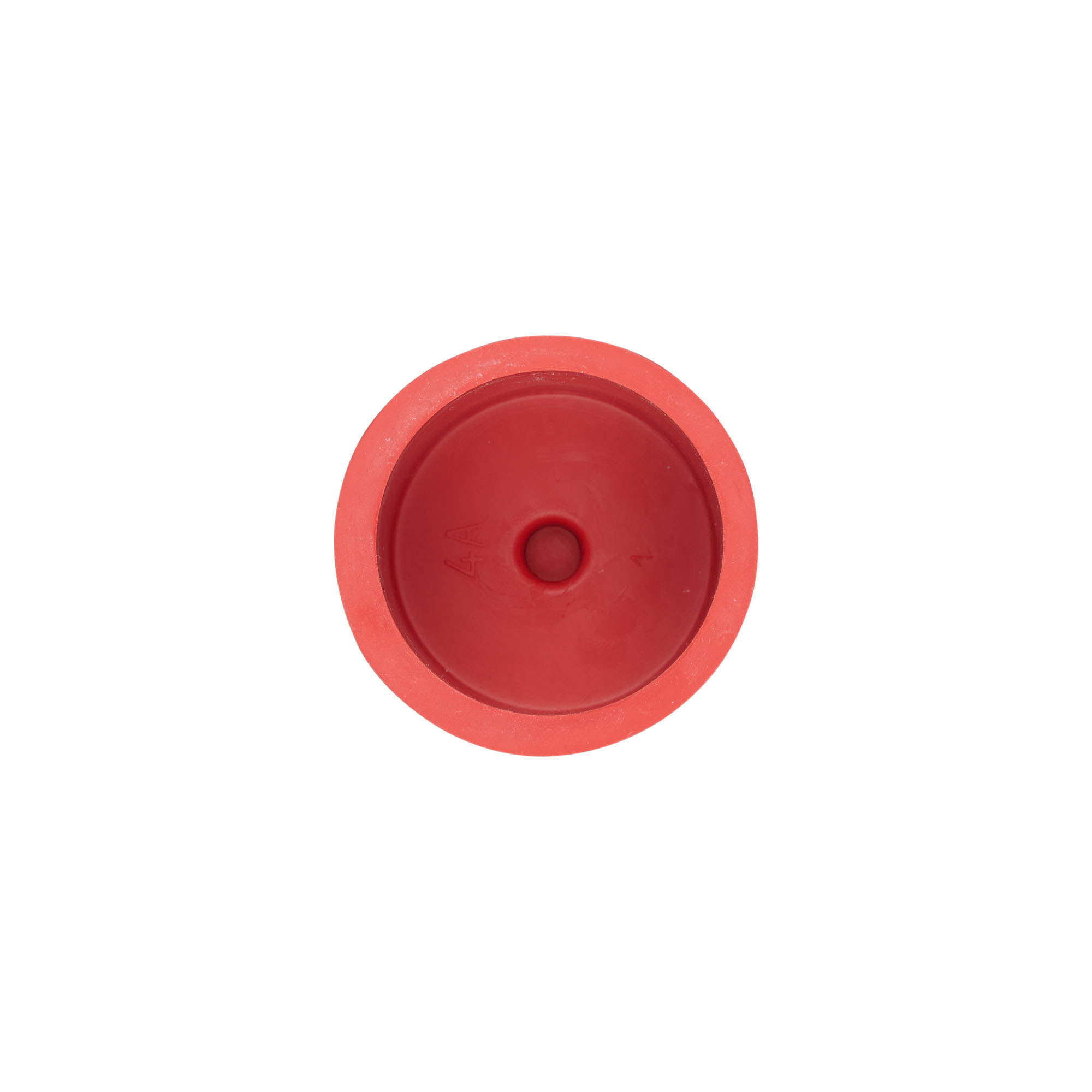 Mosthætte type 4a, gummi, rød Mosthætte type 4a, gummi, rød