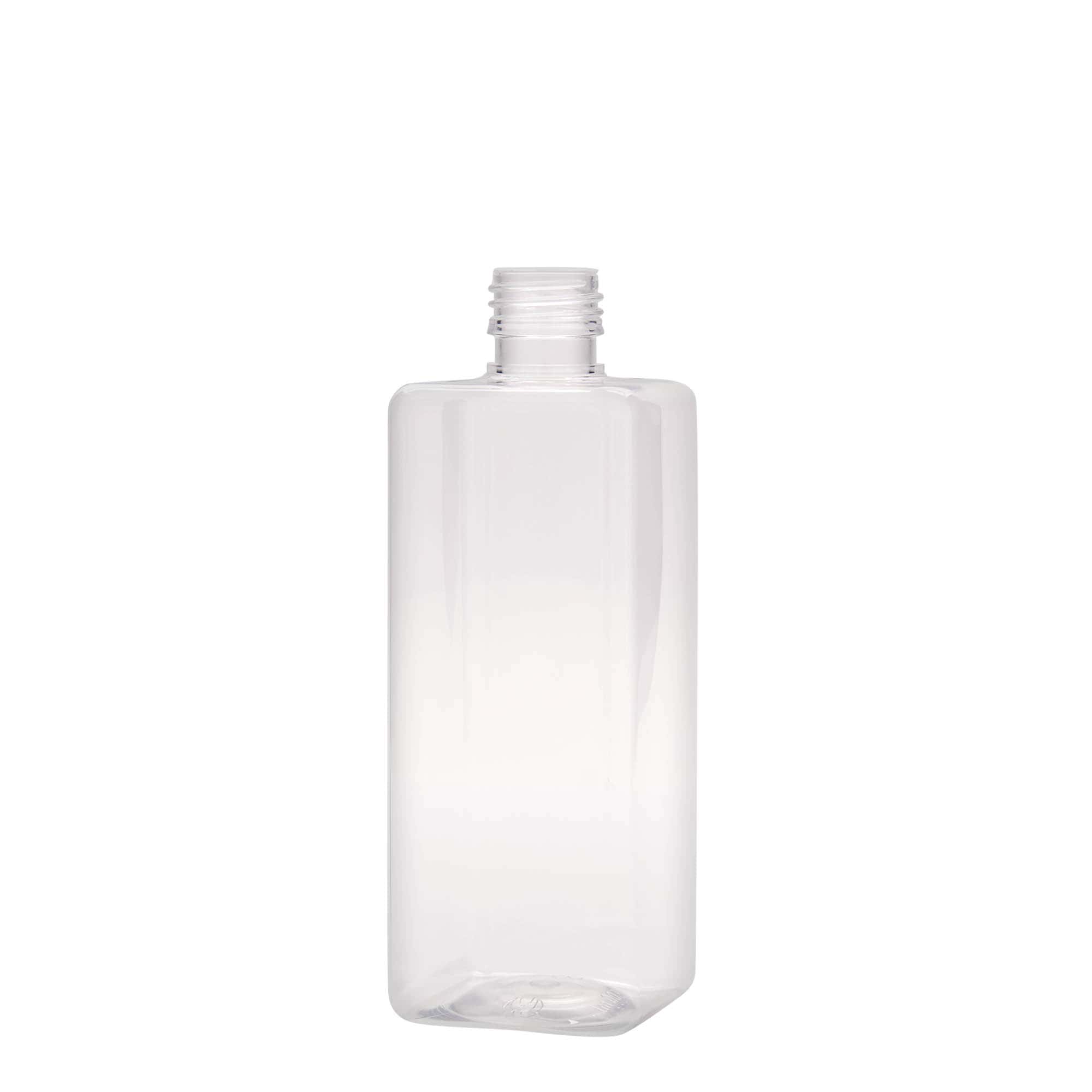 500 ml PET-flaske 'Karl', firkantet, plastik, åbning: PP 28