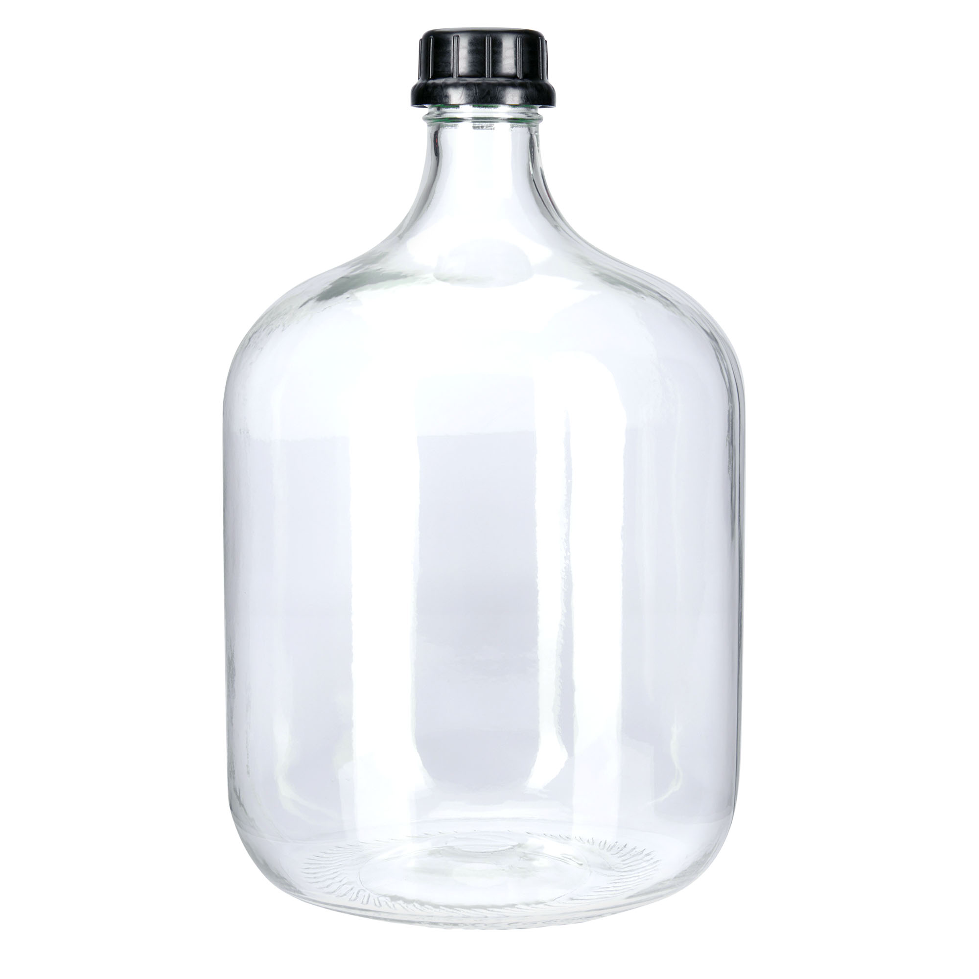25 l ballonflaske high-end, glas, munding: skruelåg
