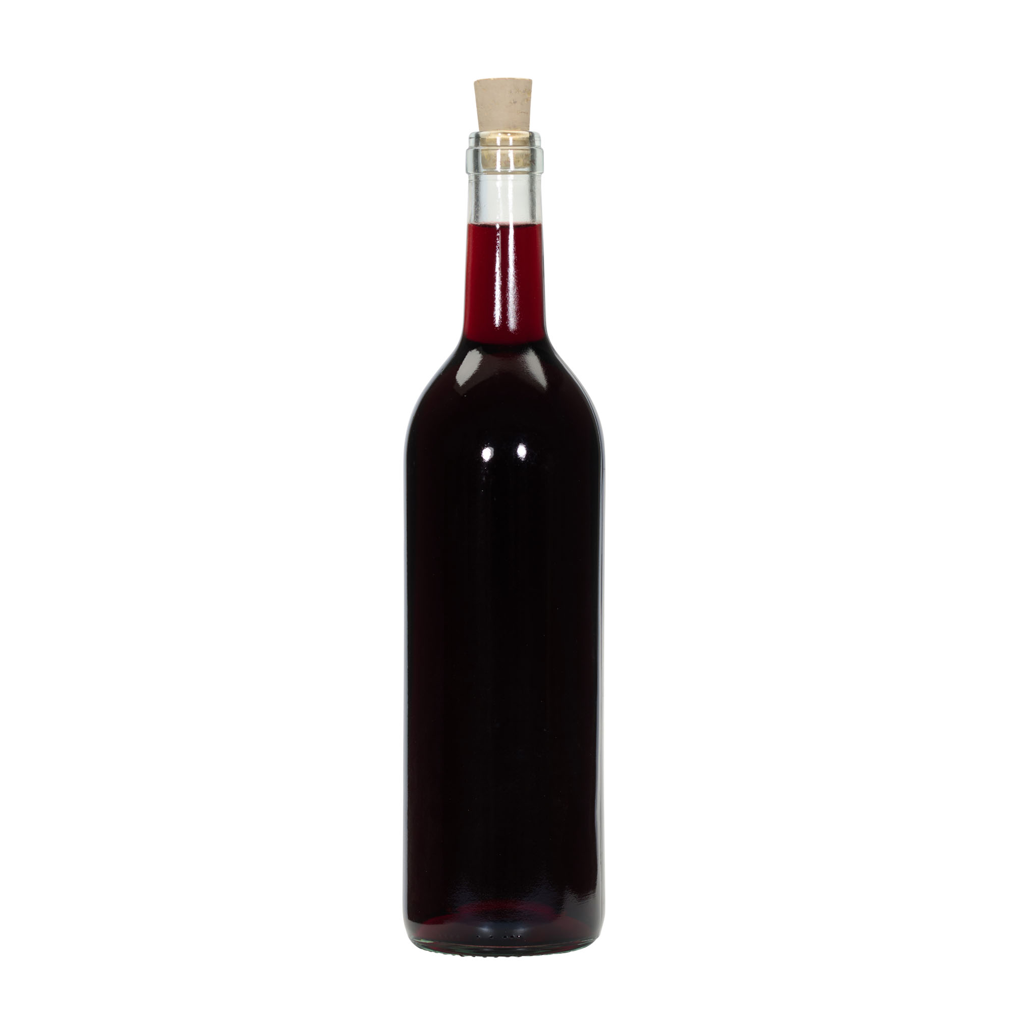 750 ml glasflaske 'Bordeaux Tradition', åbning: kork