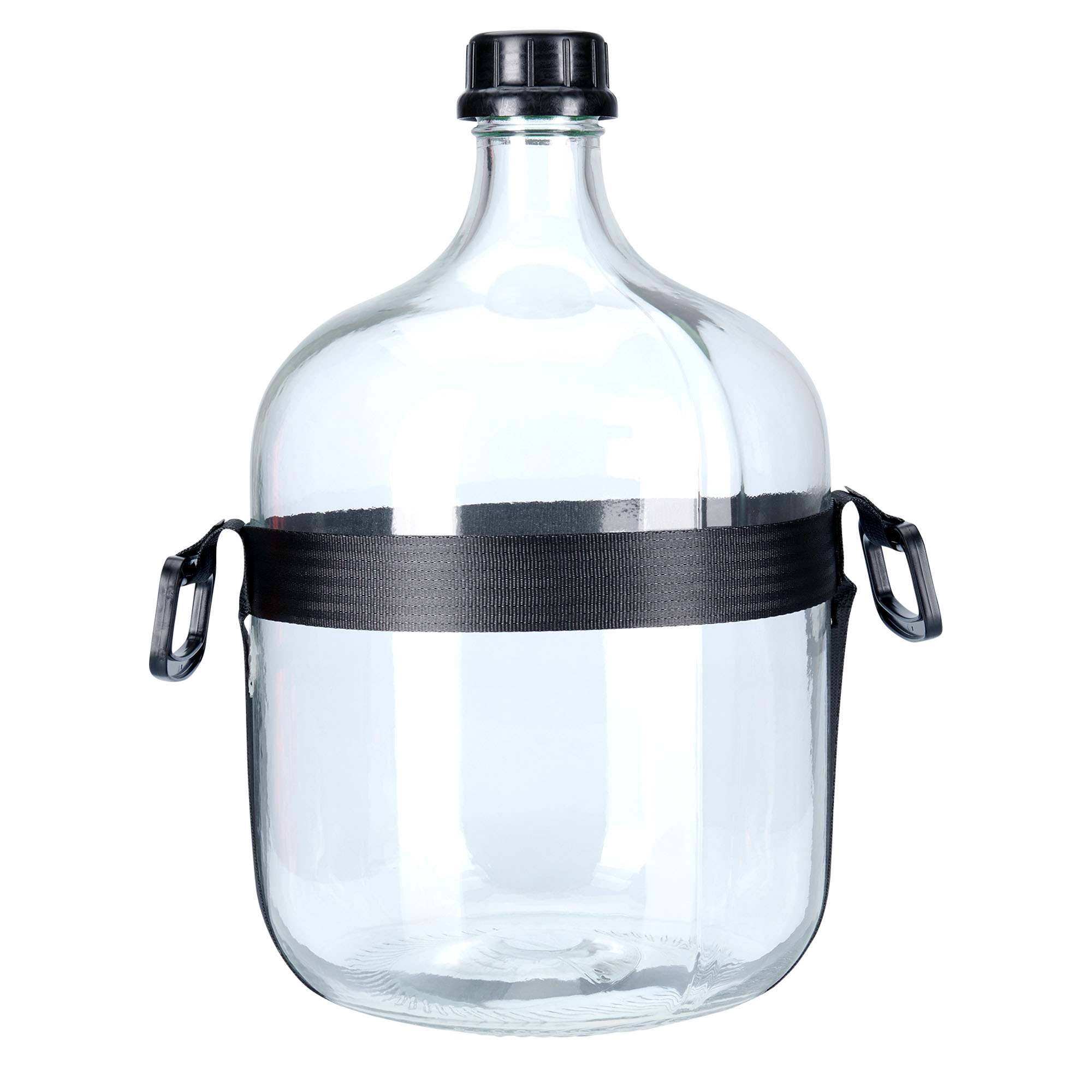 25 l ballonflaske high-end, glas, munding: skruelåg