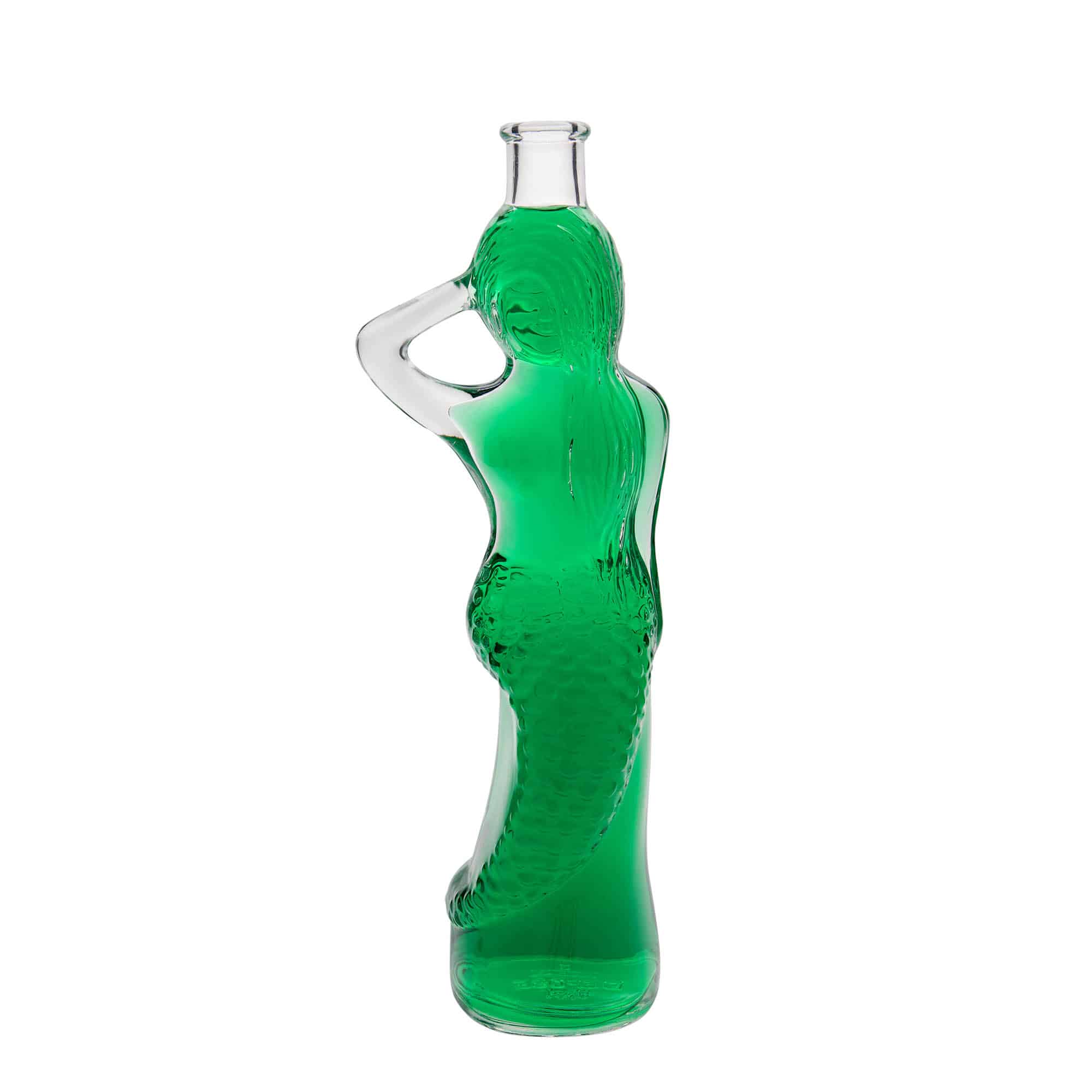 500 ml glasflaske 'Havfrue', åbning: kork