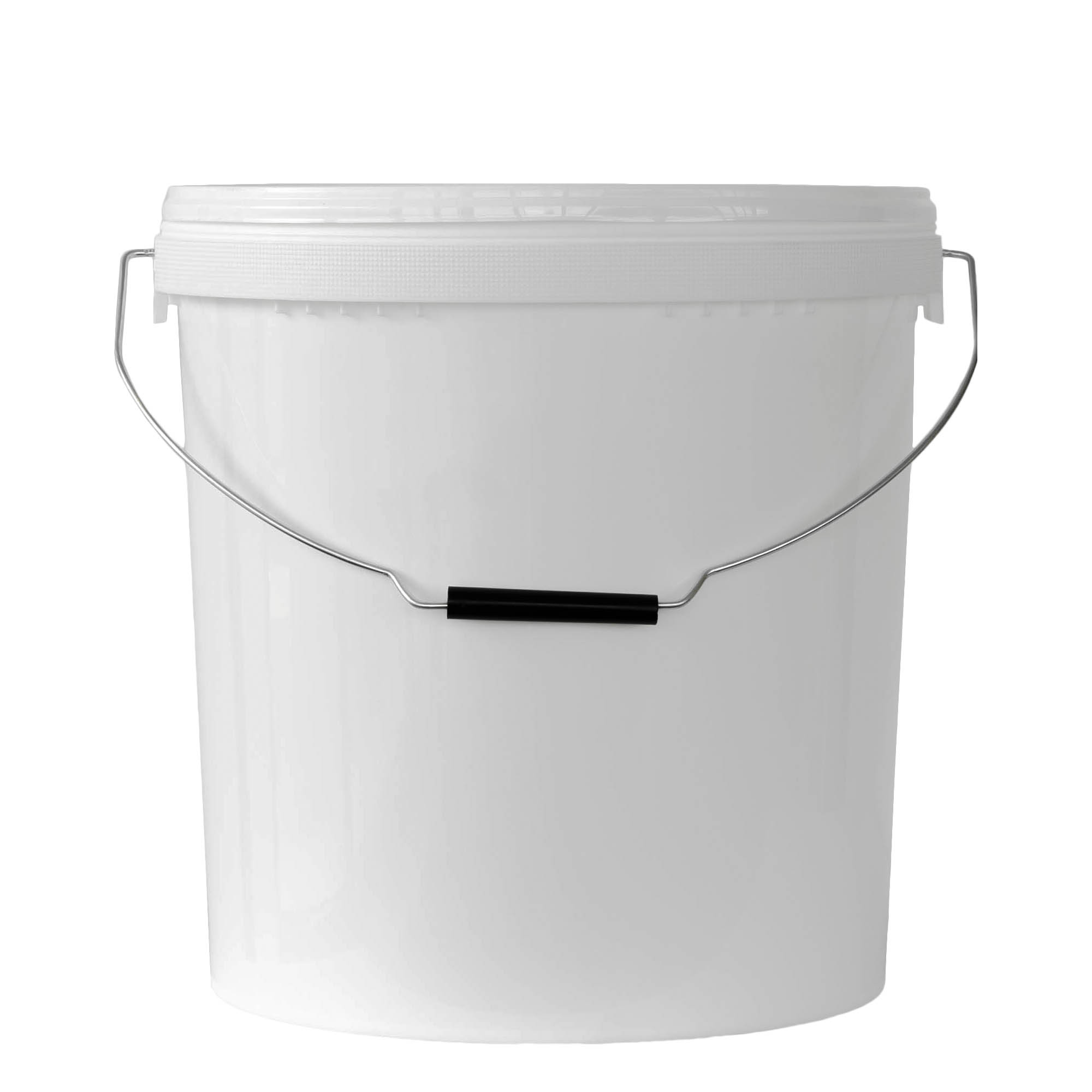 20 l spand, PP-plast, hvid 20 l spand, PP-plast, hvid