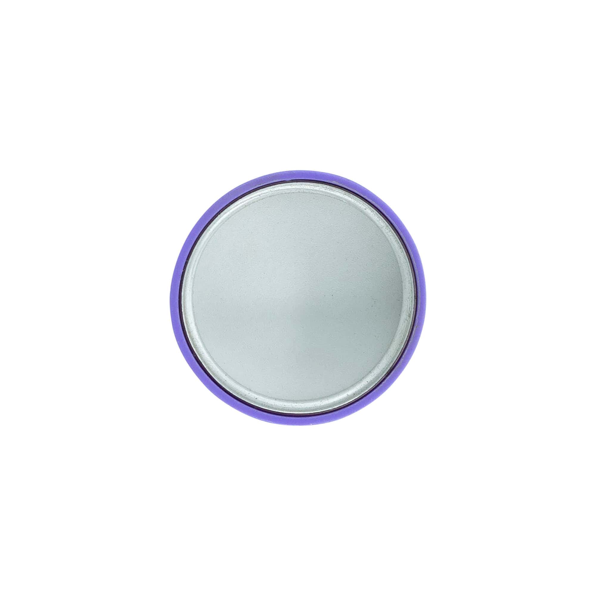Skruelåg, ABS-plast, violet, til tud: GPI 33/400