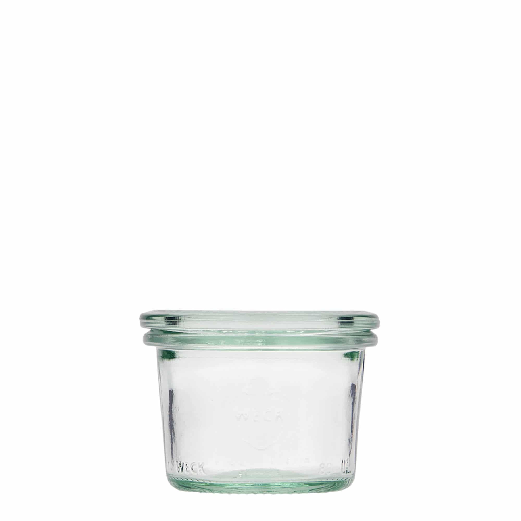 80 ml WECK-sturzglas, åbning: rundkant