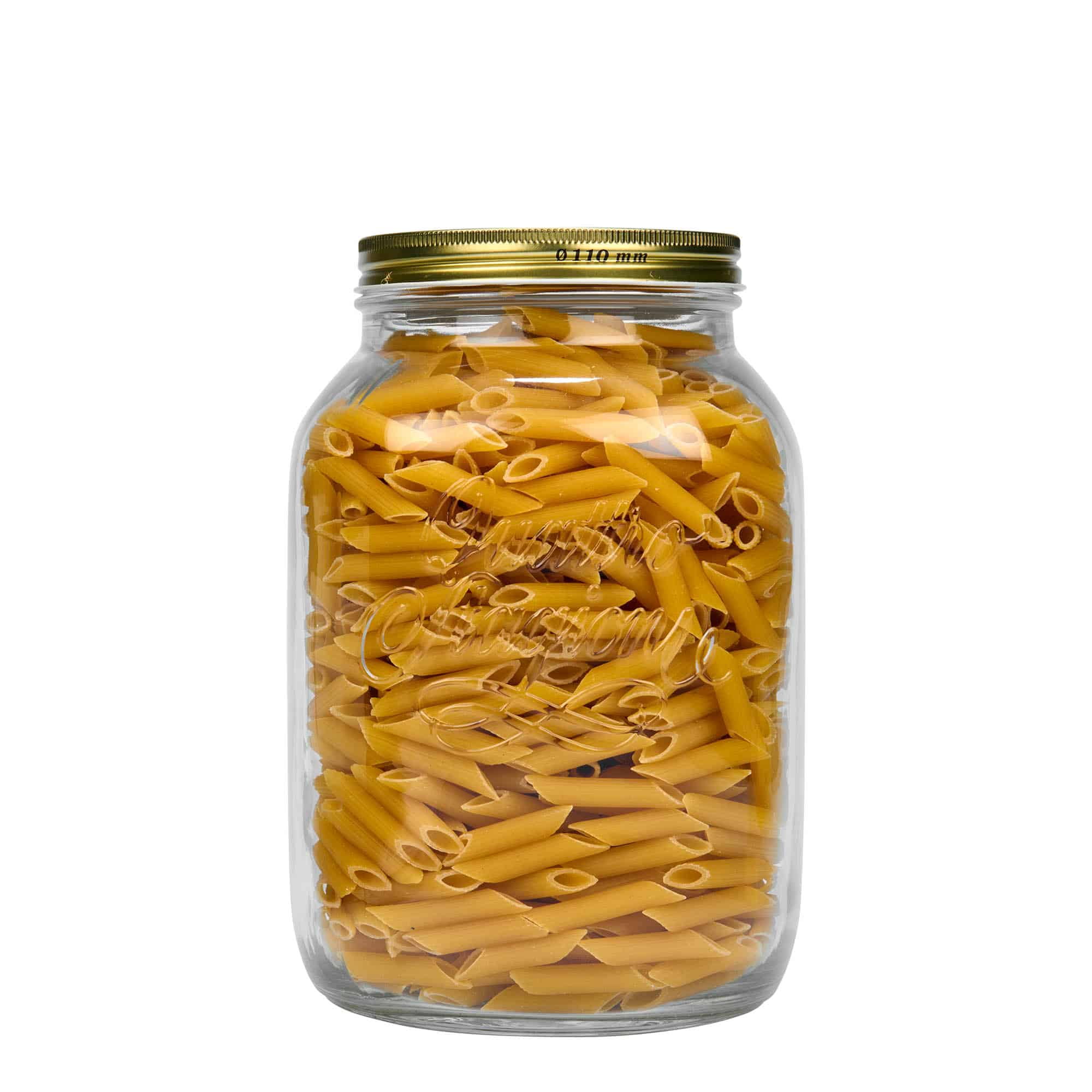 3.000 ml glas 'Quattro Stagioni', åbning: skruelåg