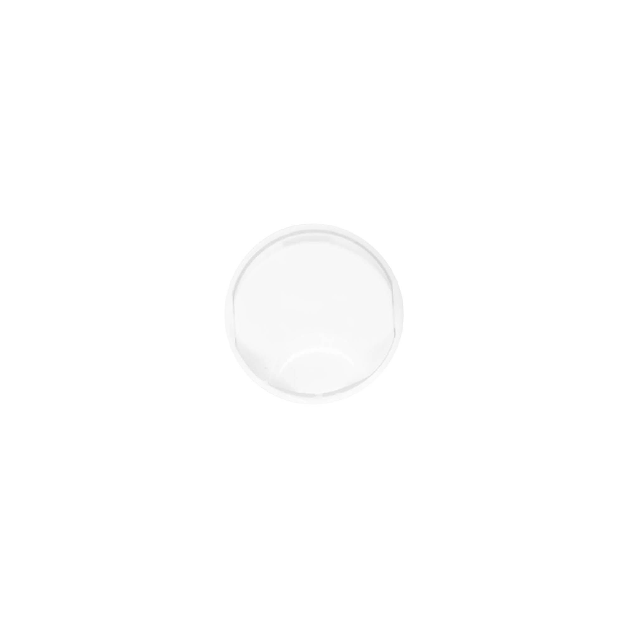 Skruelåg Disc Top, PP-plast, hvid, til åbning: 20/410