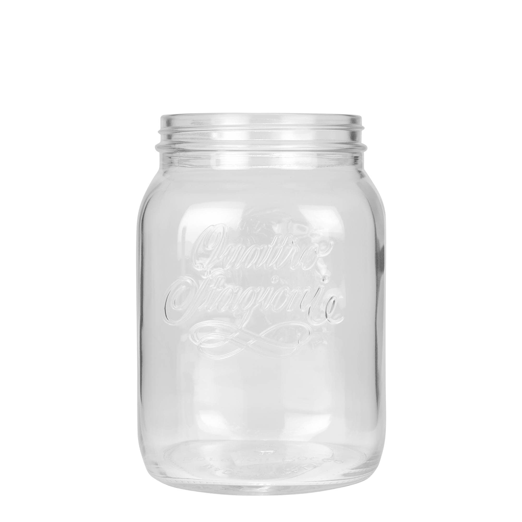 2.000 ml glas »Quattro Stagioni«, åbning: skruelåg