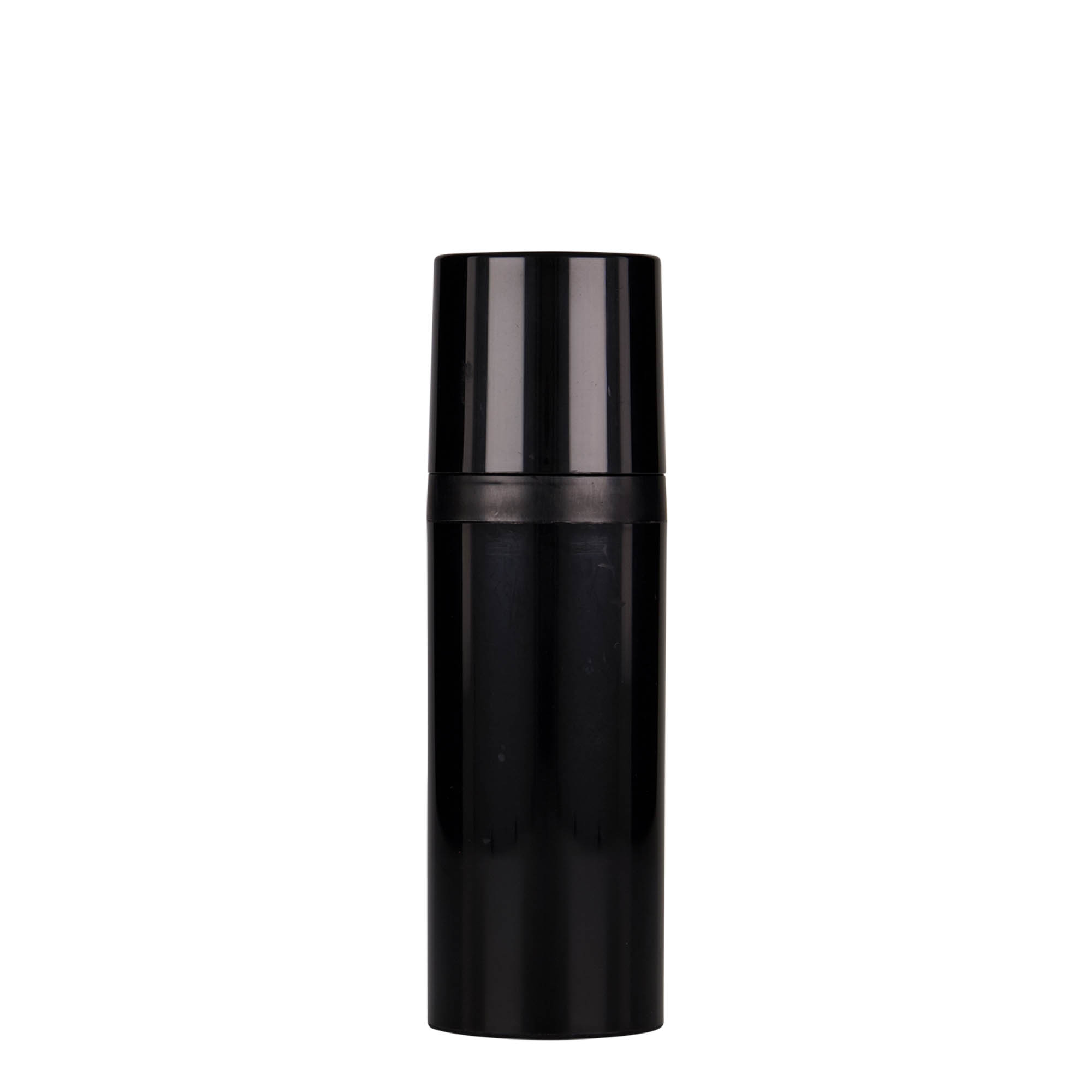 50 ml airless dispenser 'Mezzo', PP-plast, sort 50 ml airless dispenser 'Mezzo', PP-plast, sort