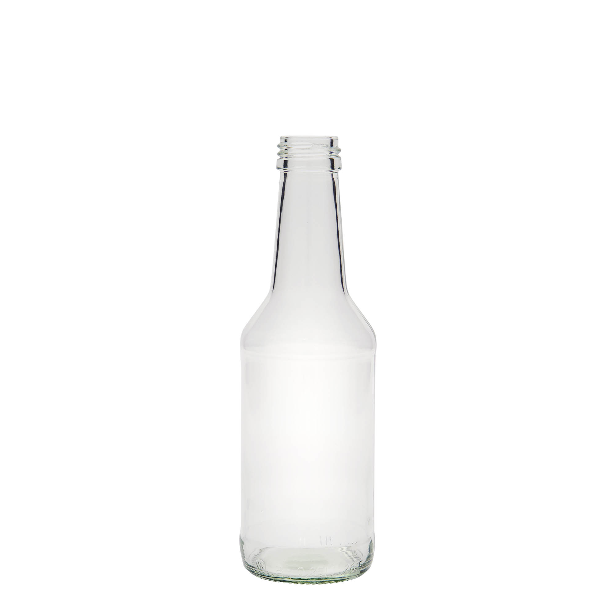 250 ml glasflaske 'Nils', åbning: PP 28 250 ml glasflaske 'Nils', åbning: PP 28