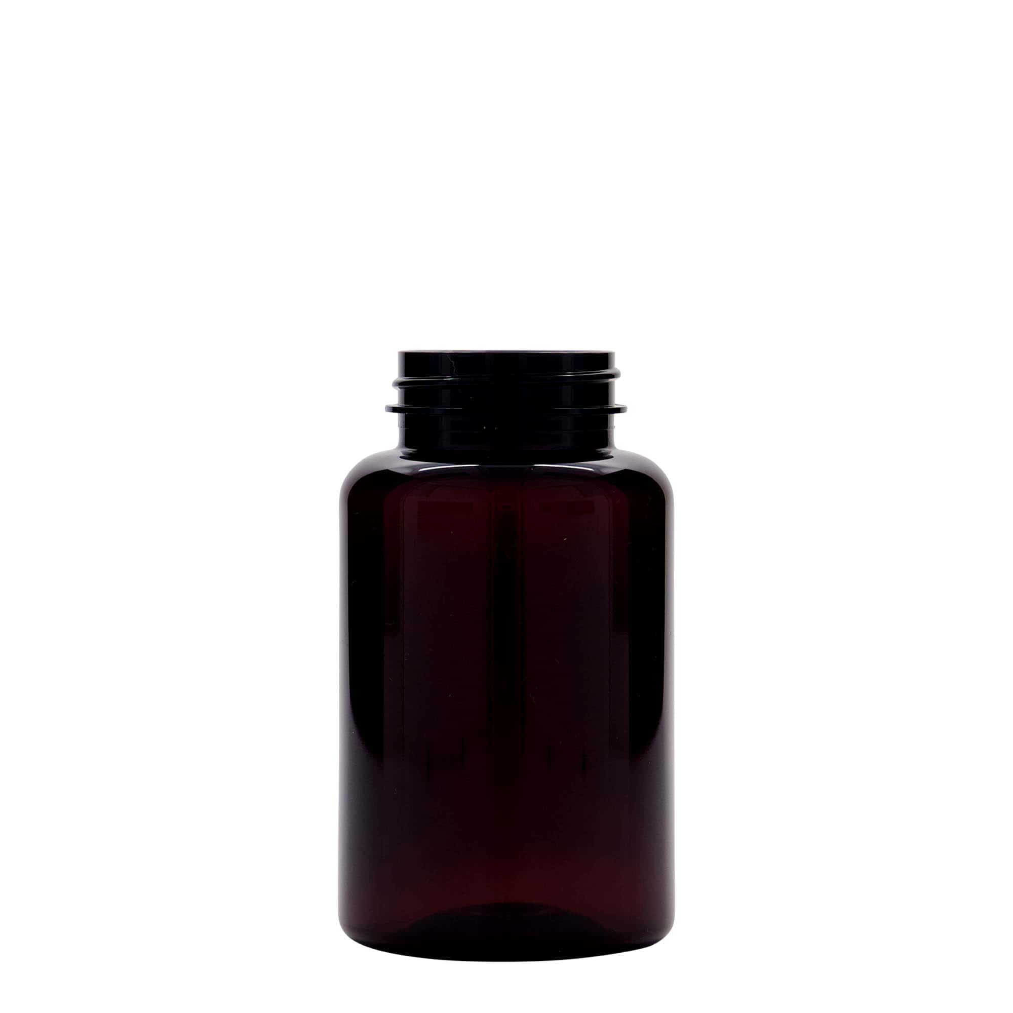 250 ml PET-packer, plast, brun, åbning: GPI 45/400 250 ml PET-packer, plast, brun, åbning: GPI 45/400