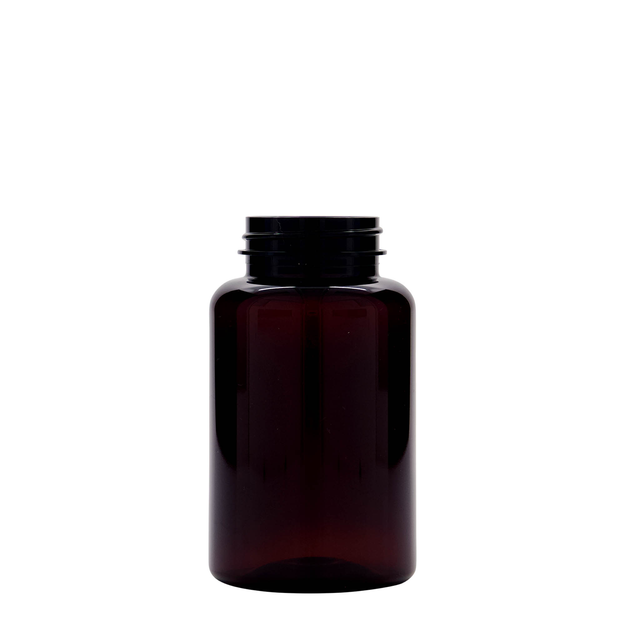 250 ml PET-beholder, plastik, brun, åbning: 45/400 250 ml PET-beholder, plastik, brun, åbning: 45/400