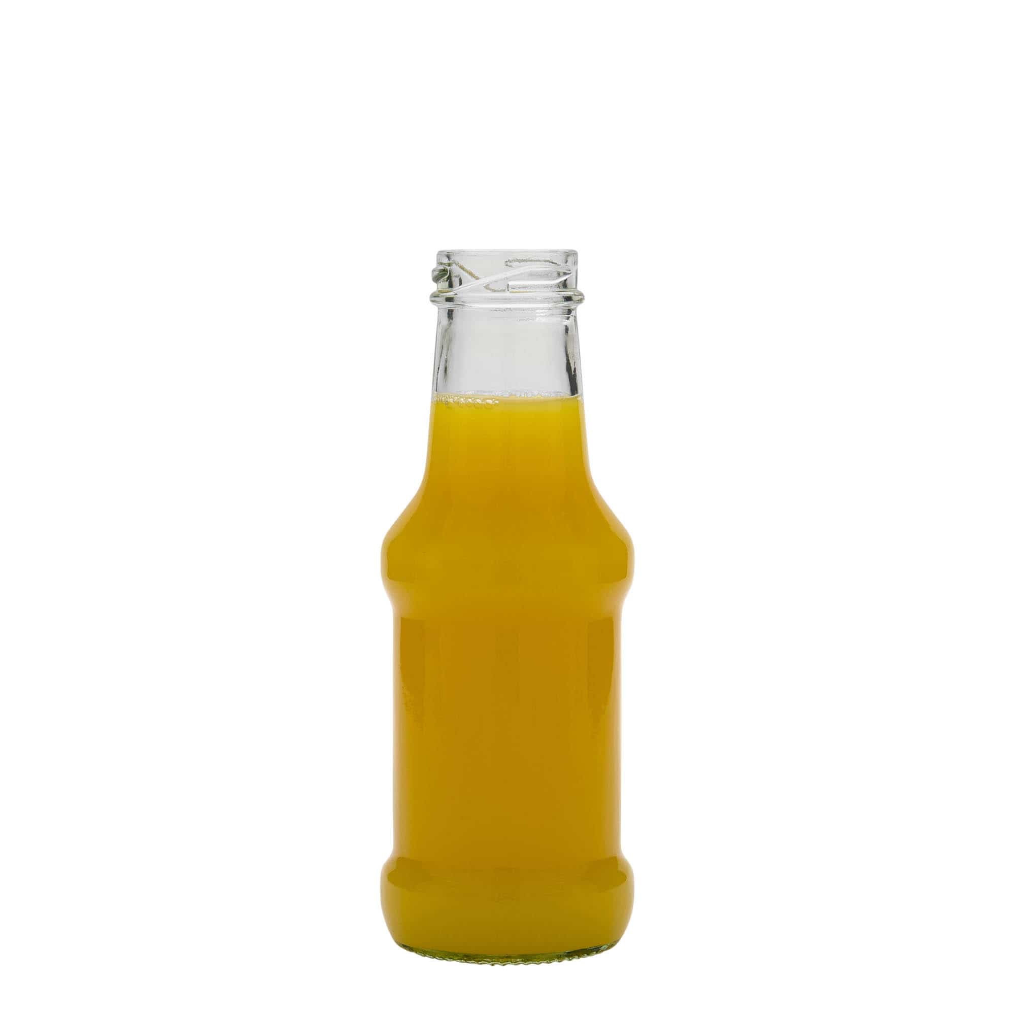 250 ml sauceflaske, glas, åbning: Twist-Off (TO 38)