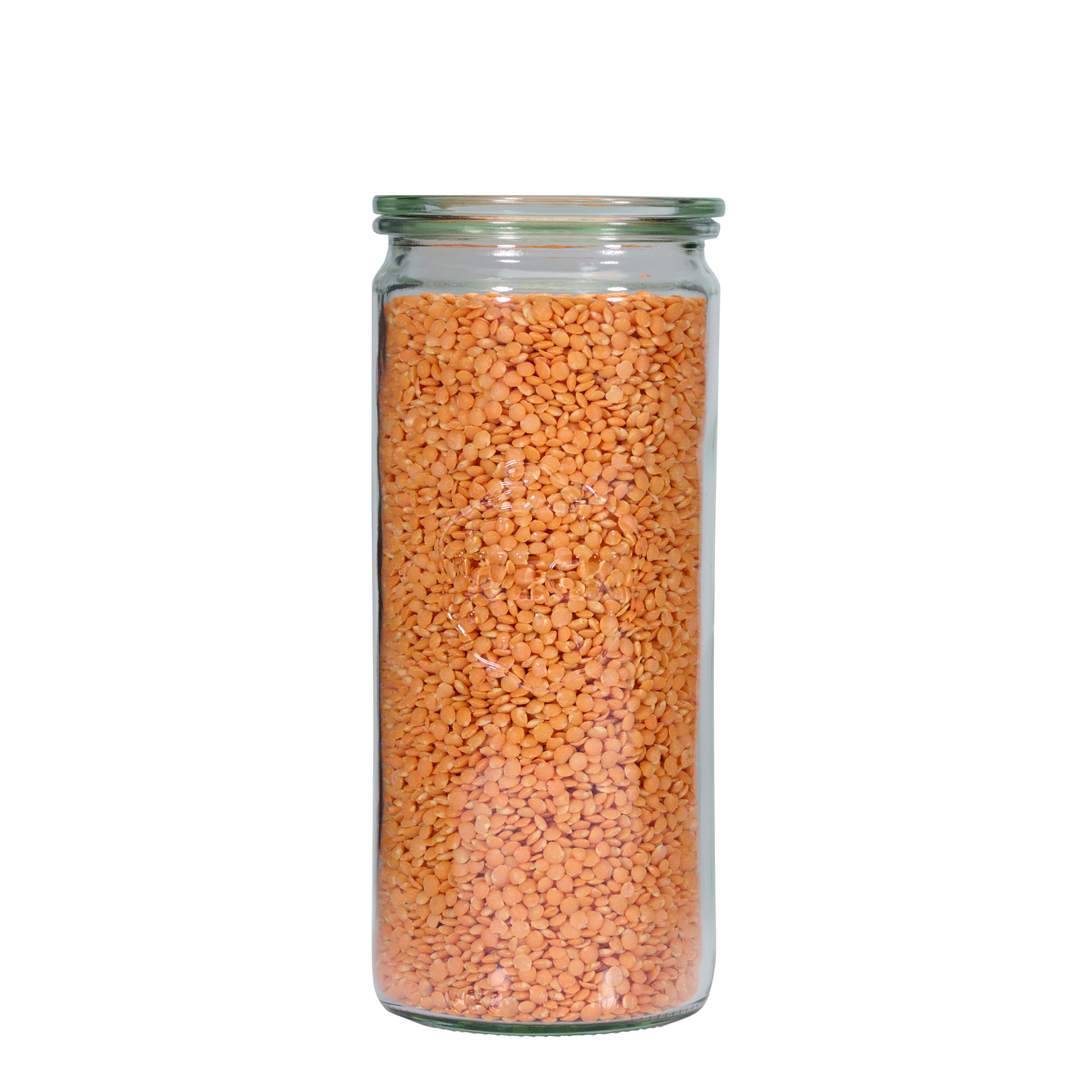 1.040 ml WECK-cylinderglas, åbning: rundkant