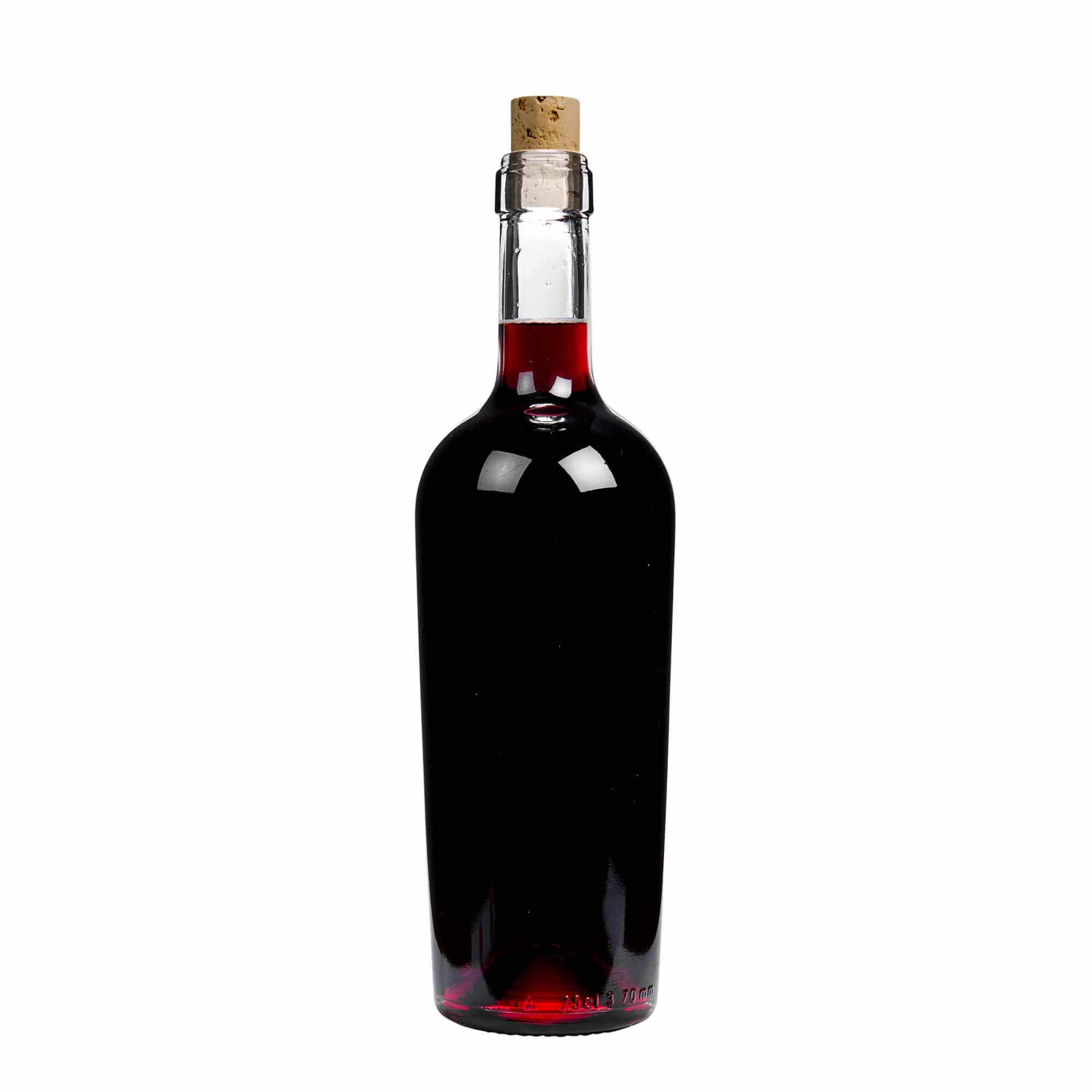 750 ml vinflaske 'Imperiale', munding: kork