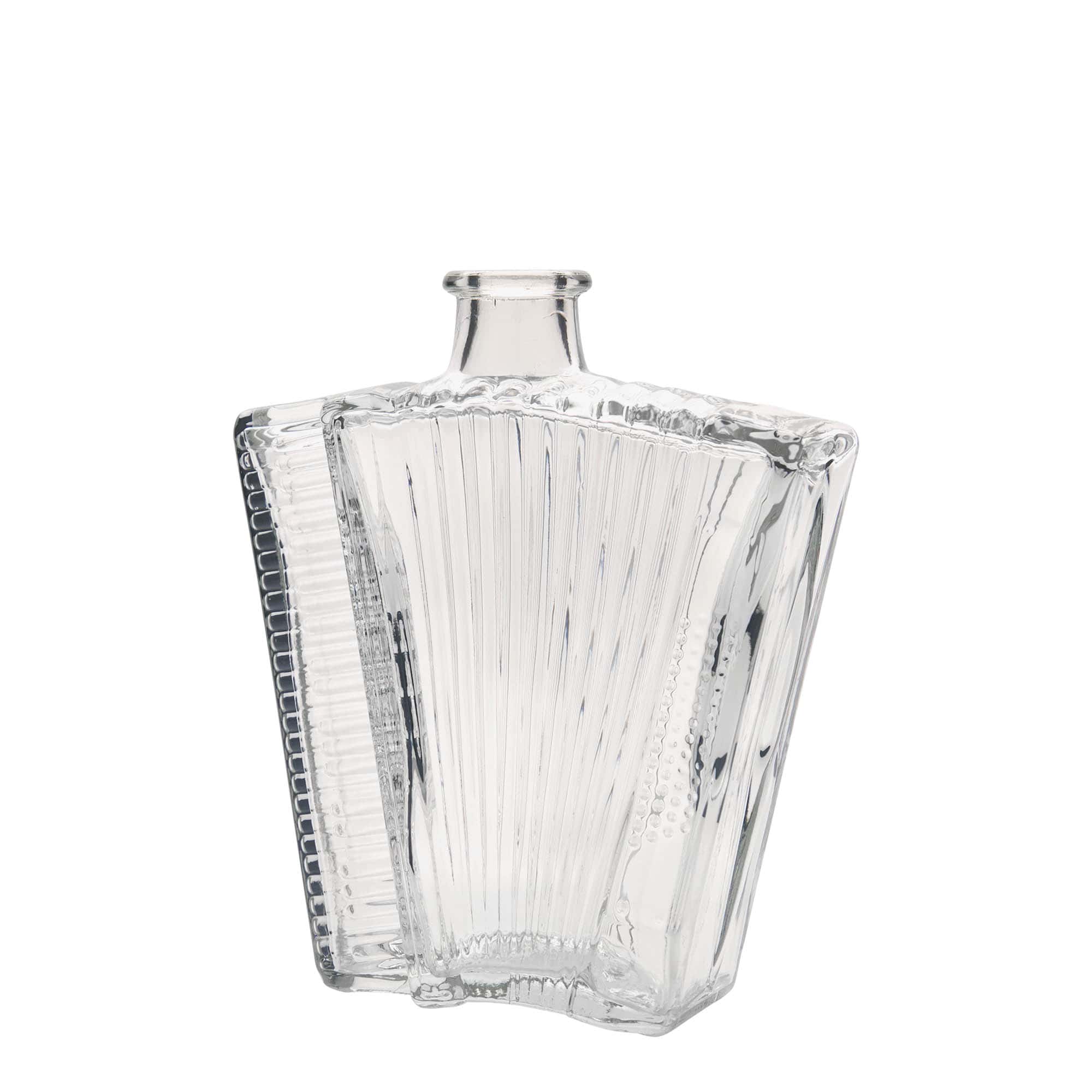 500 ml glasflaske »Akkordeon«, munding: kork