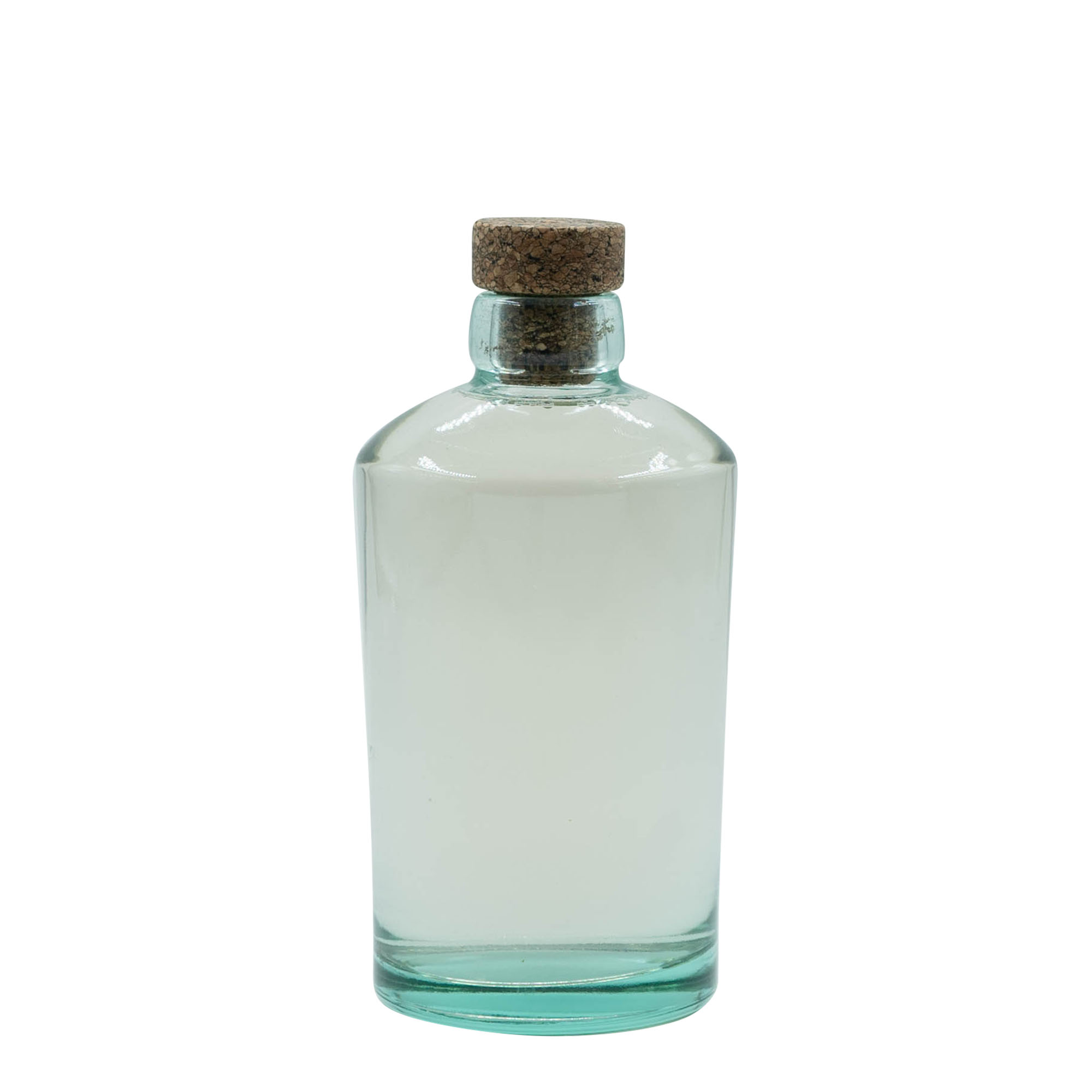 500 ml glasflaske 'Barrel', åbning: kork 500 ml glasflaske 'Barrel', åbning: kork