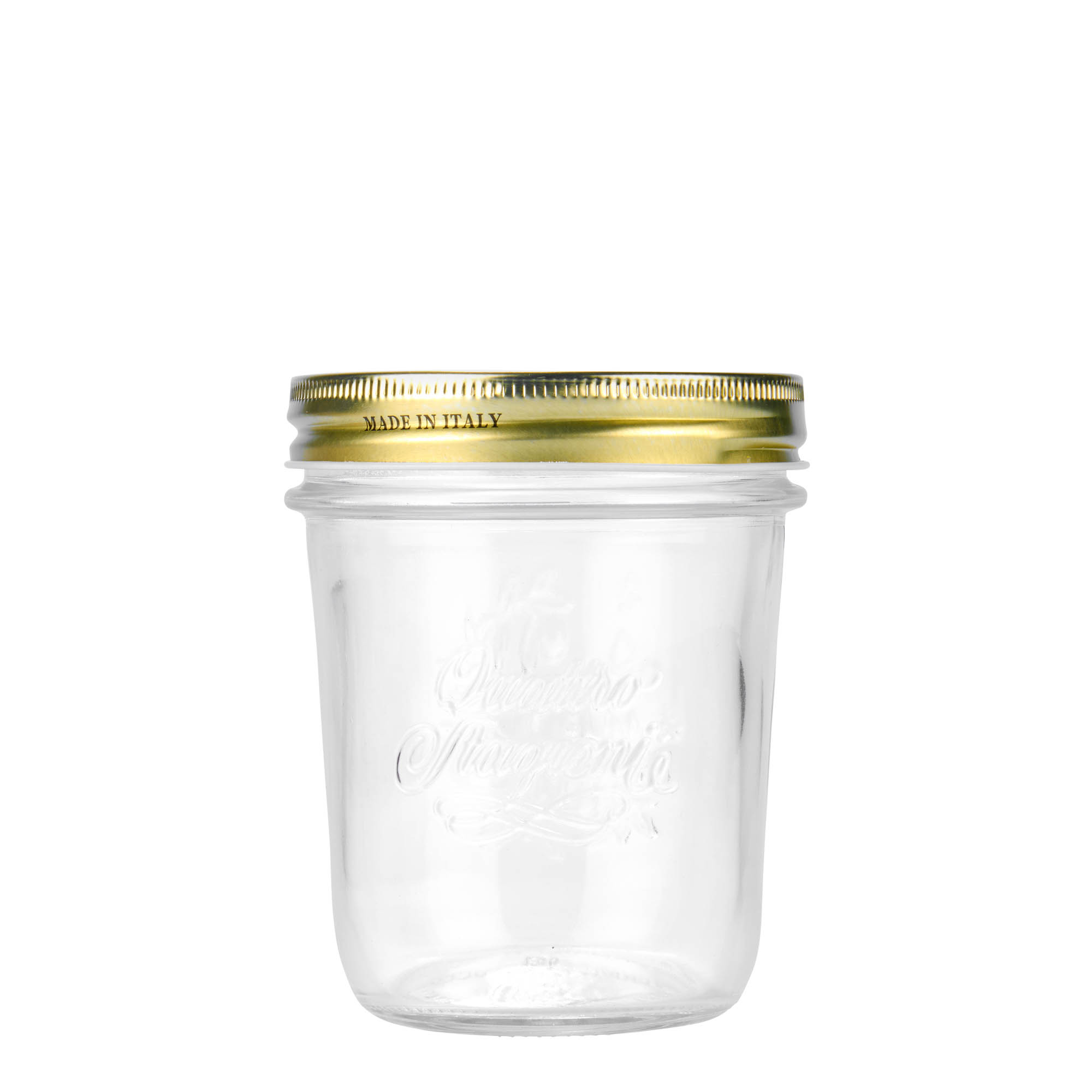 320 ml opbevaringsglas 'Quattro Stagioni', åbning: skruelåg 320 ml opbevaringsglas 'Quattro Stagioni', åbning: skruelåg