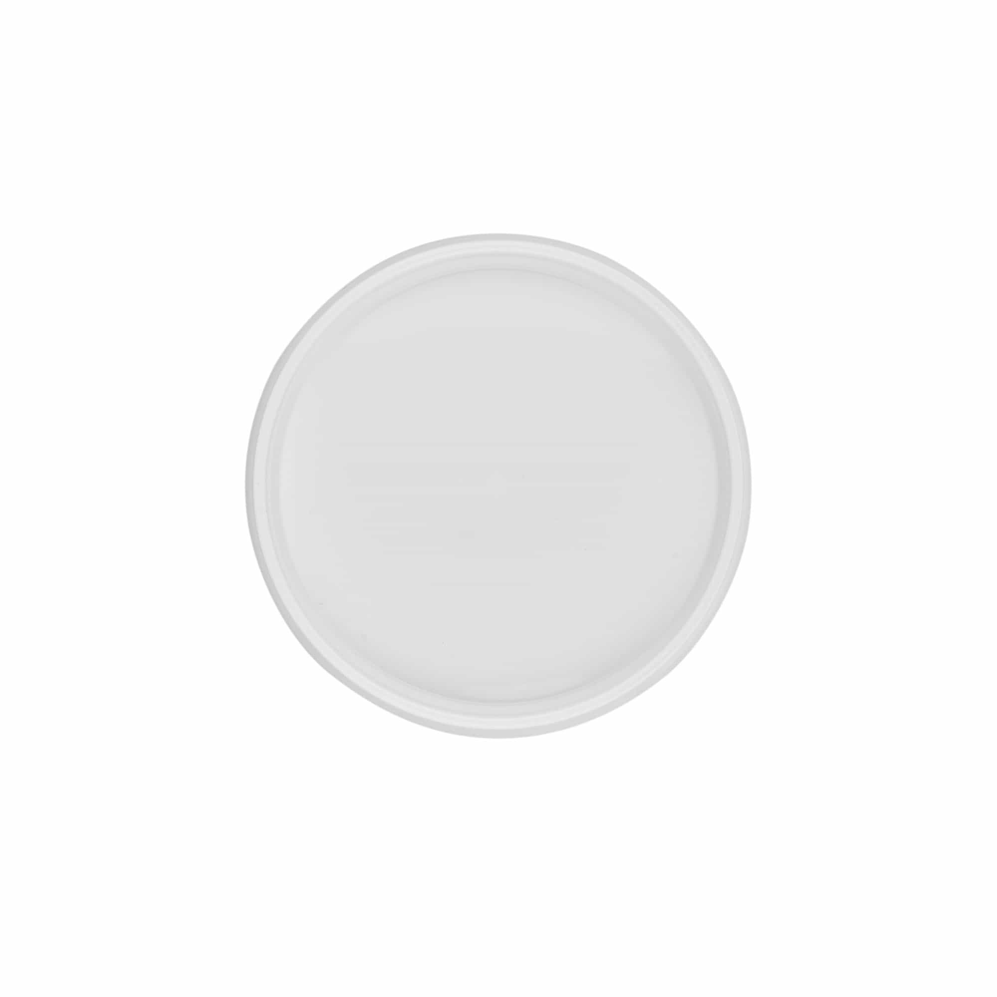 Låg til 0,6 l spand, PP-plast, hvid