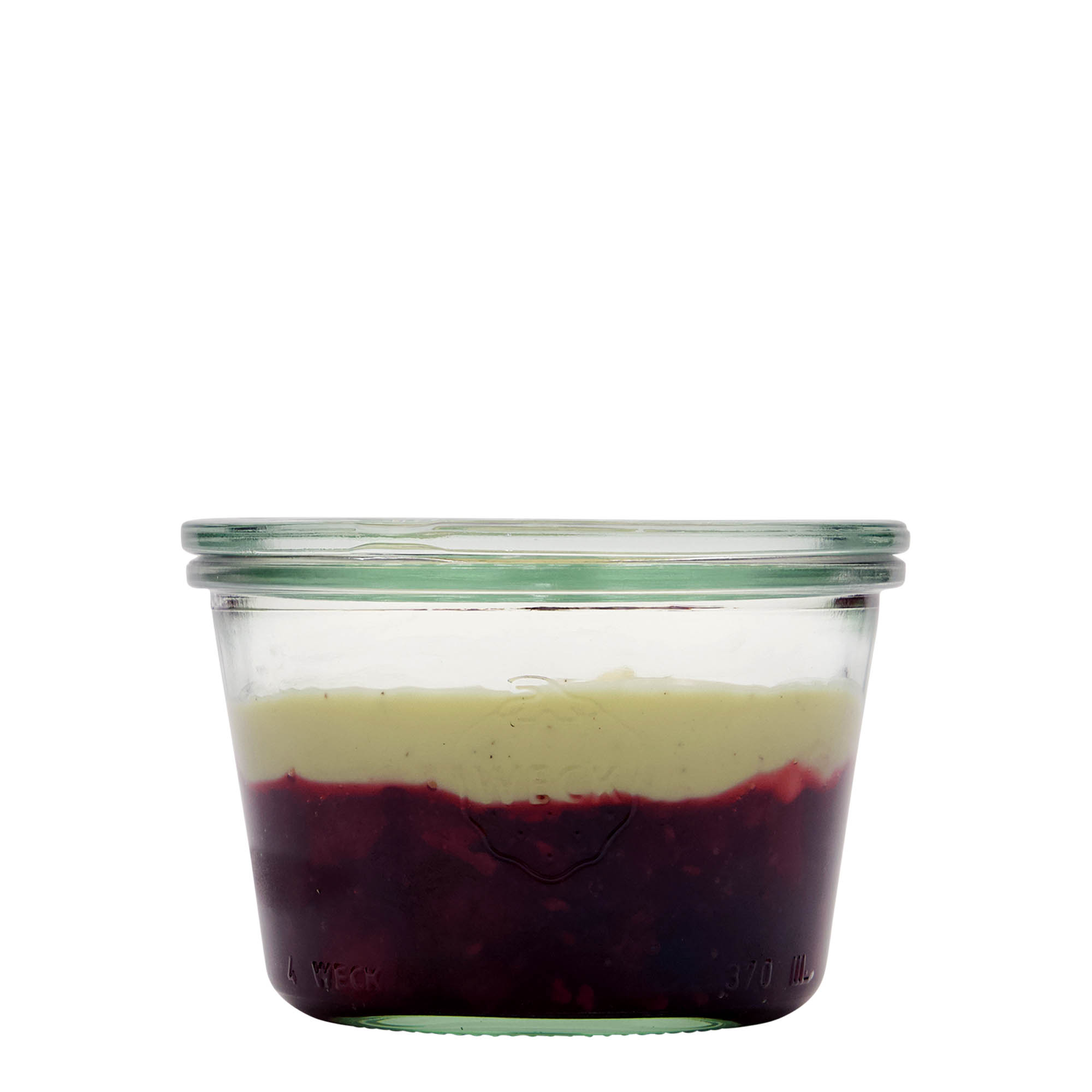 370 ml WECK-sturzglas, munding: rundrand