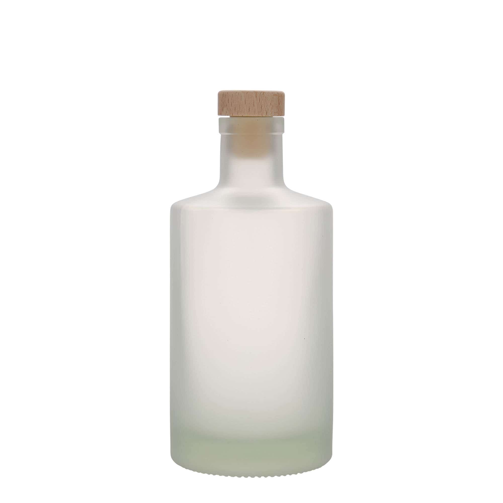 500 ml glasflaske 'Caroline', matteret, åbning: Kork