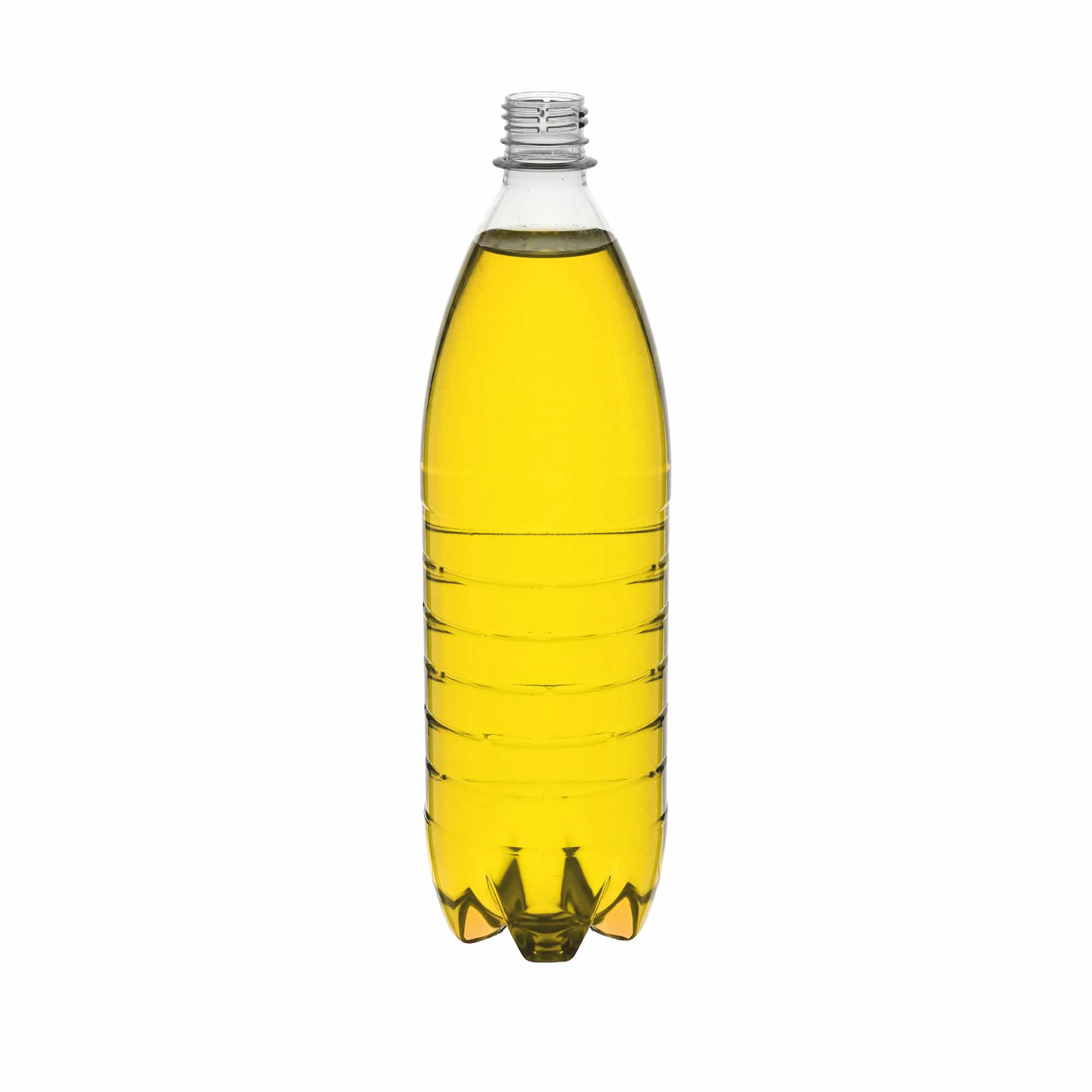 1000 ml PET-flaske universal, plastik, åbning: PCO28