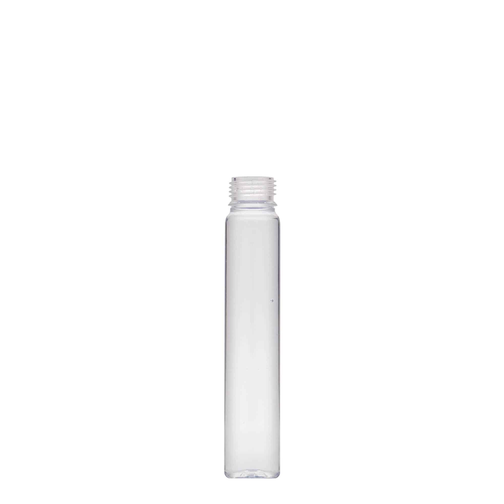 25 ml PET-rør, plast, åbning: Skruelåg