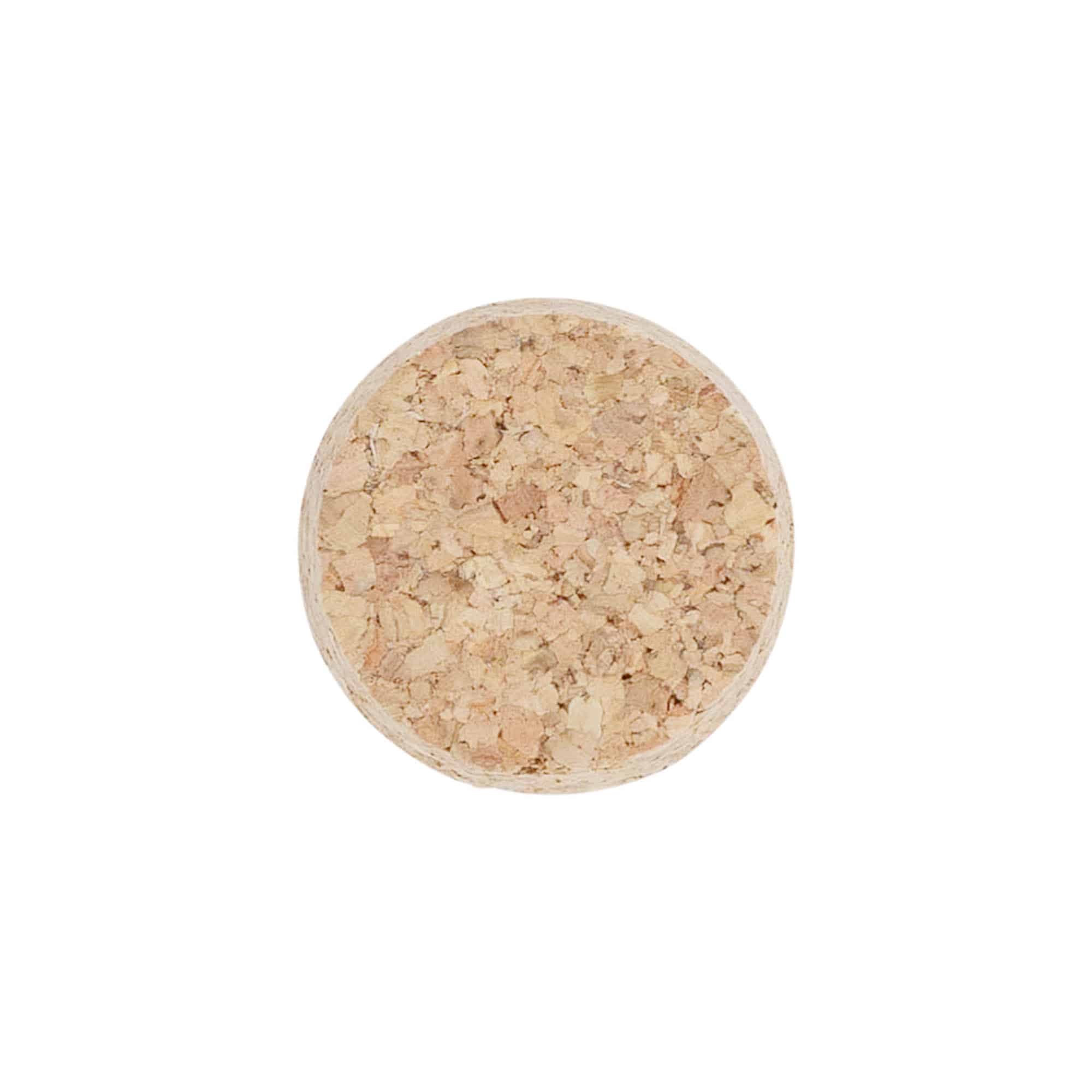 Spidsprop 38-42 x 27, pressprop, beige, til åbning: prop